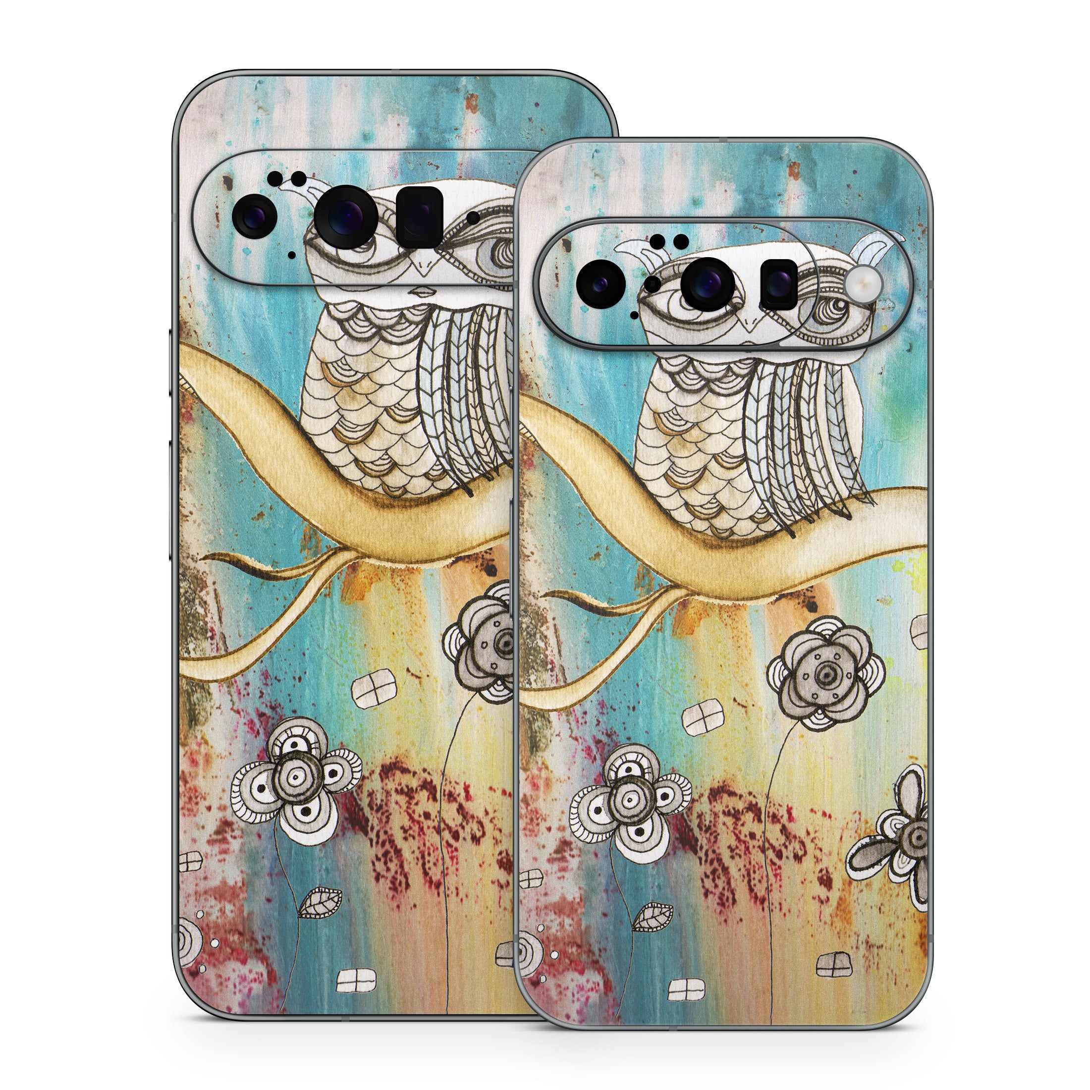 Surreal Owl - Google Pixel 10 Skin