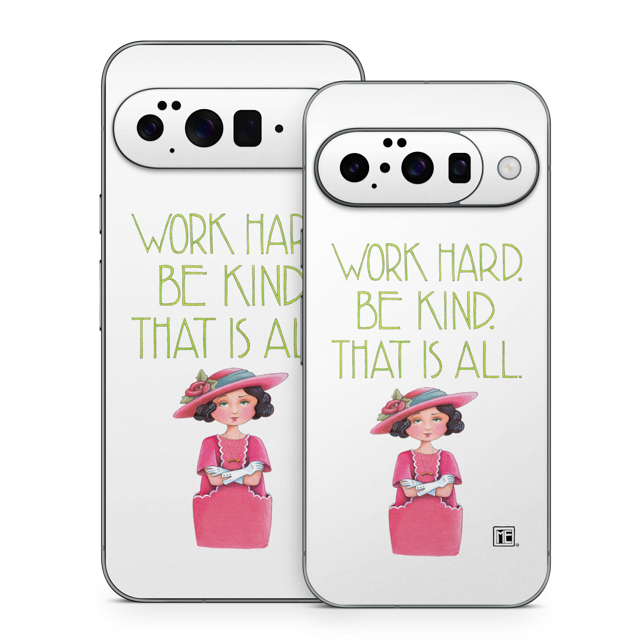 Work Hard - Google Pixel 10 Skin