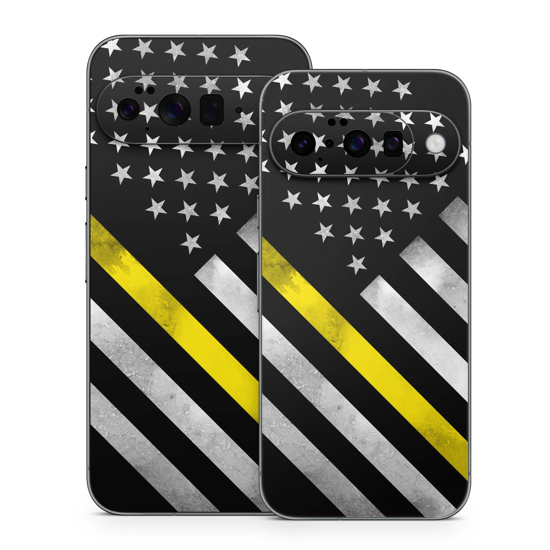 Thin Yellow Line Hero - Google Pixel 10 Skin