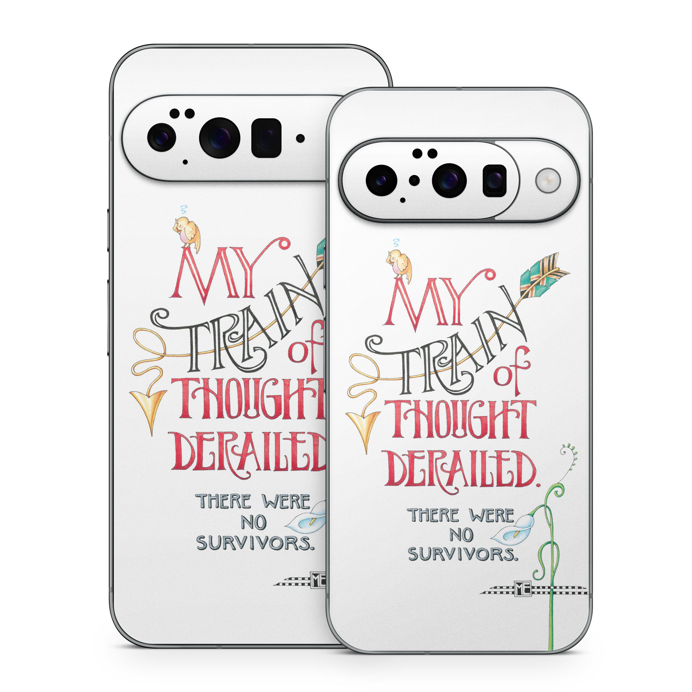 Train Derailed - Google Pixel 10 Skin