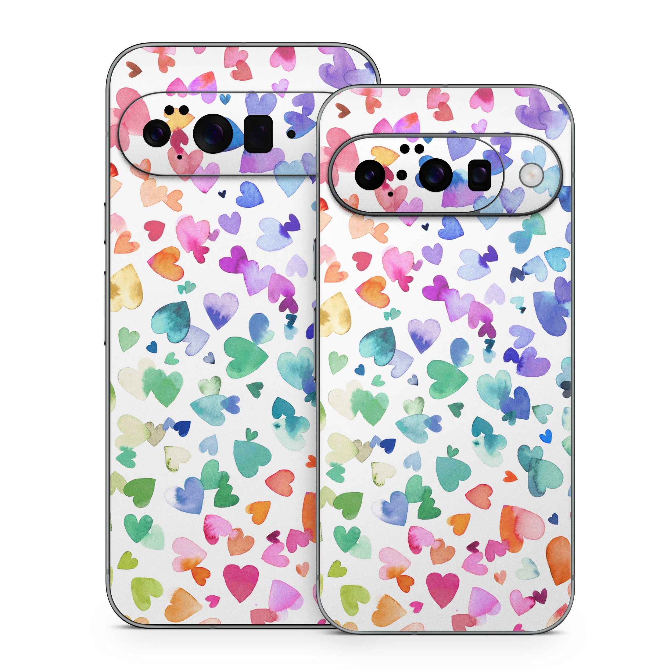 Valentines Love Hearts - Google Pixel 10 Skin