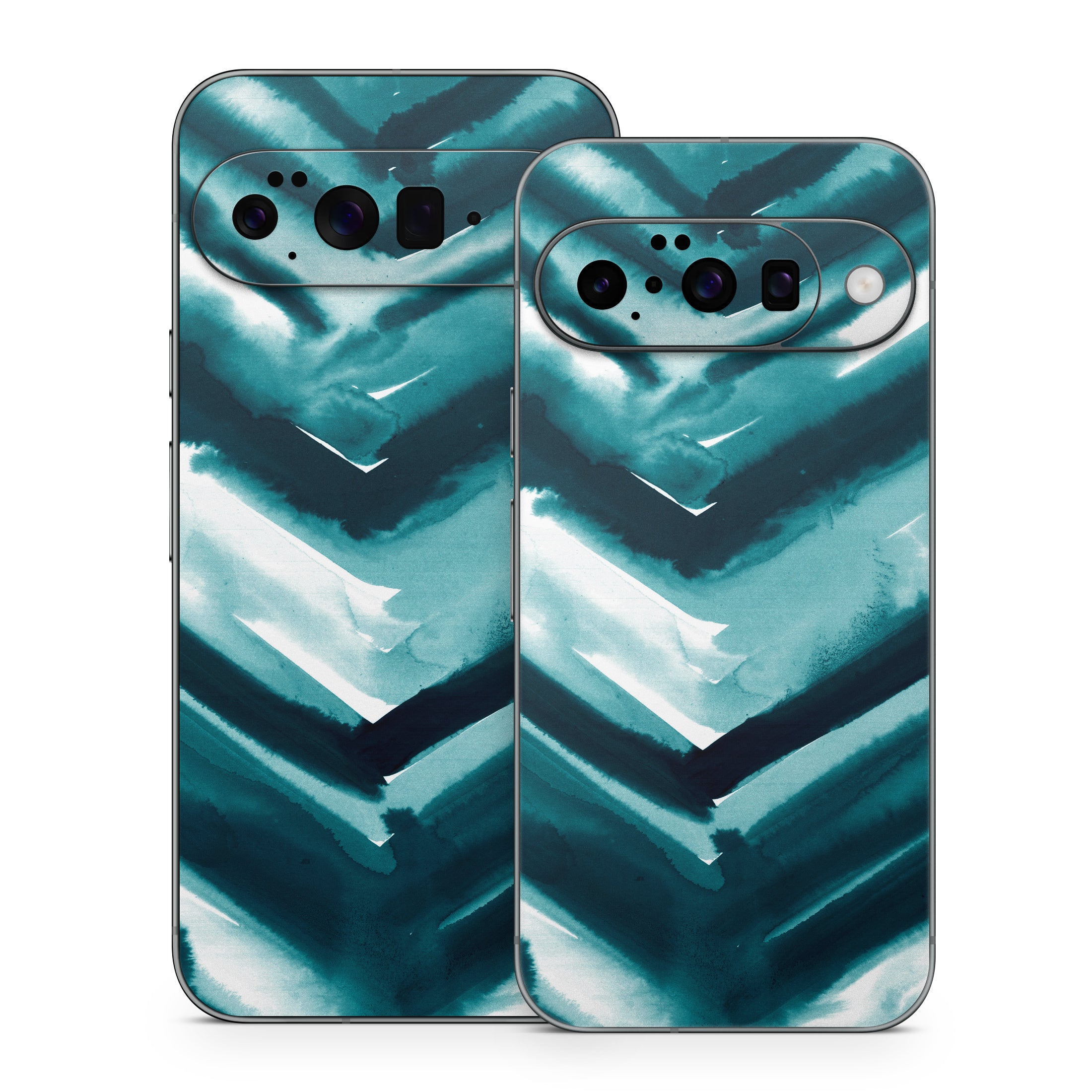 Watercolor Chevron - Google Pixel 10 Skin