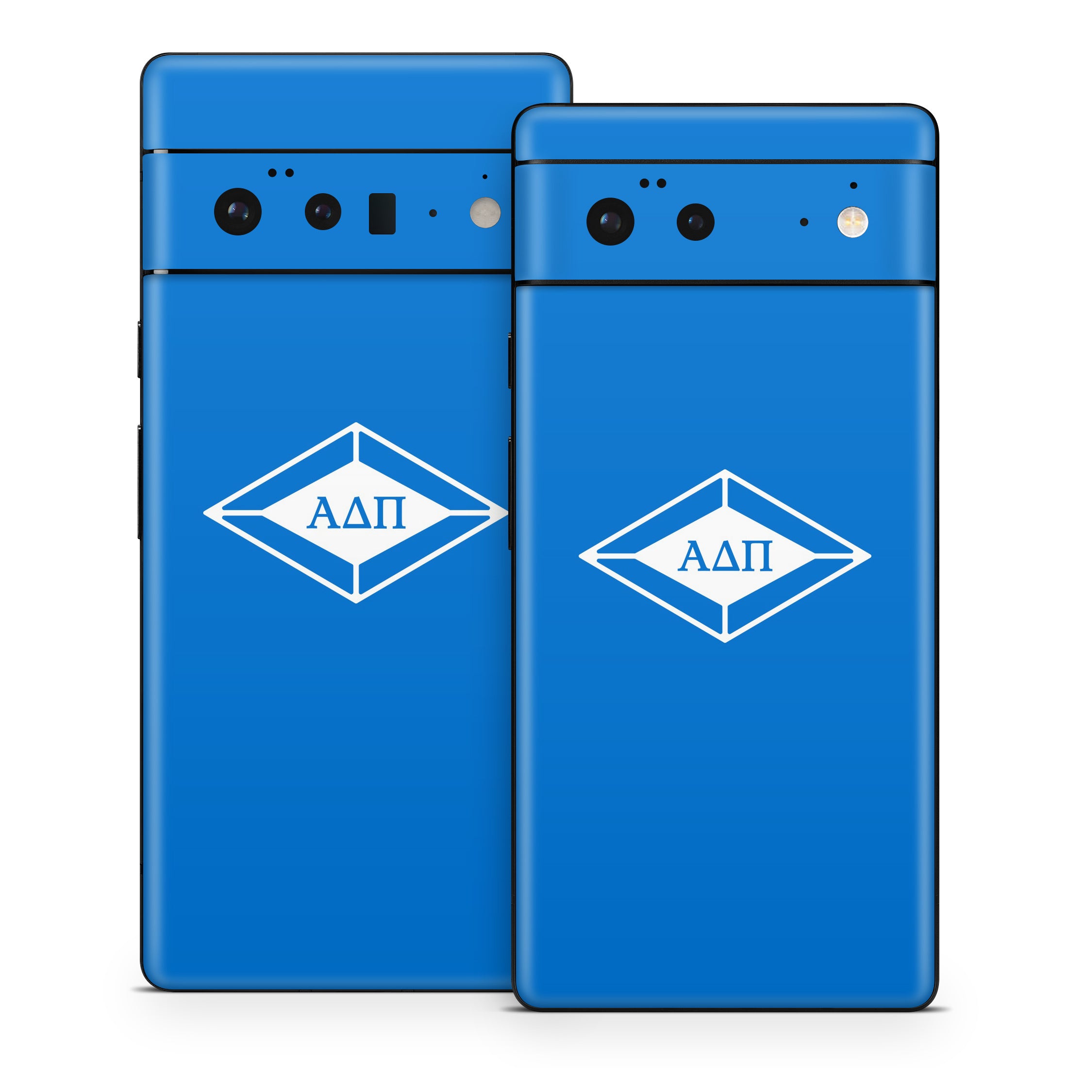 Alpha Delta Pi Diamond Letters Azure - Google Pixel 6 Skin