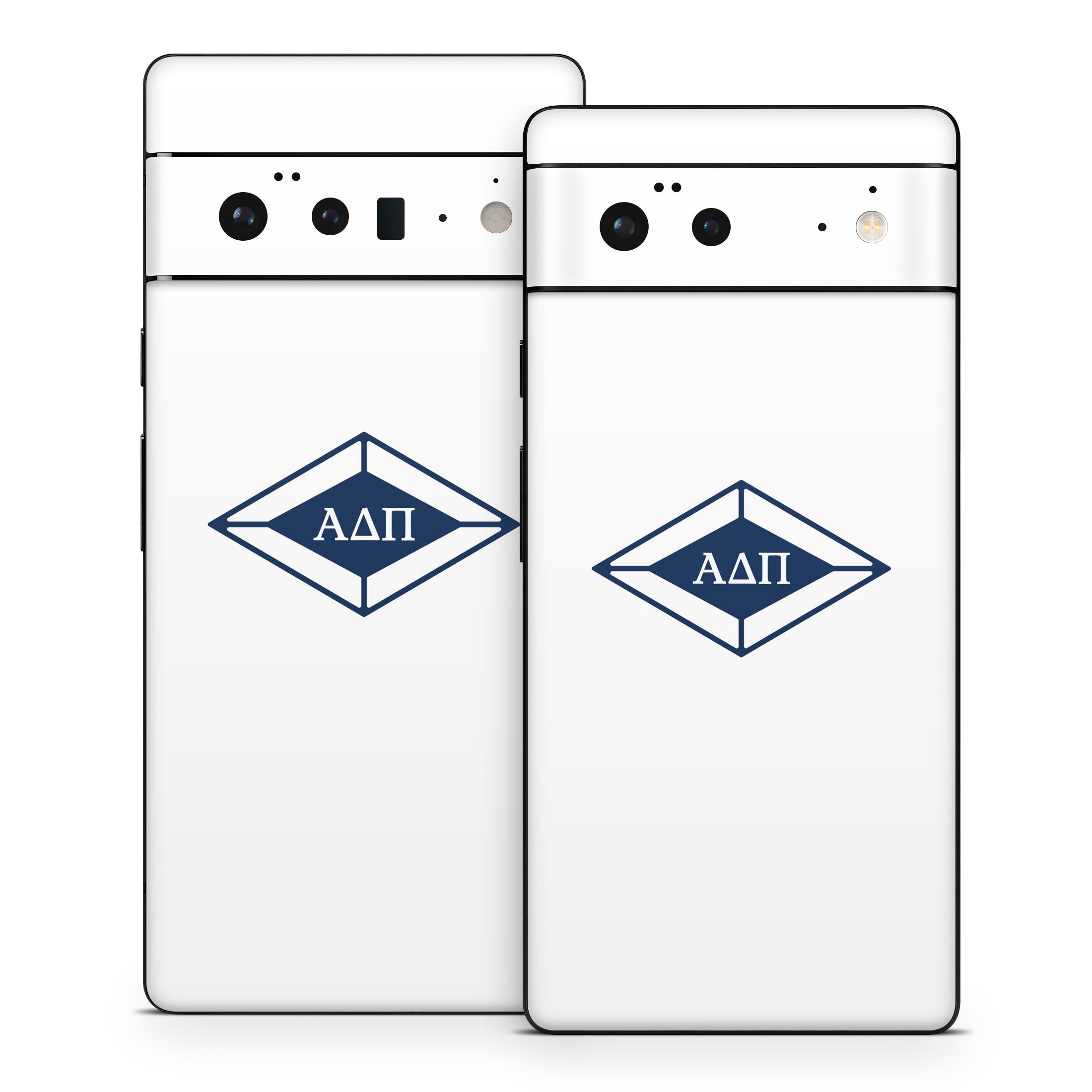 Alpha Delta Pi Diamond Letters White - Google Pixel 6 Skin