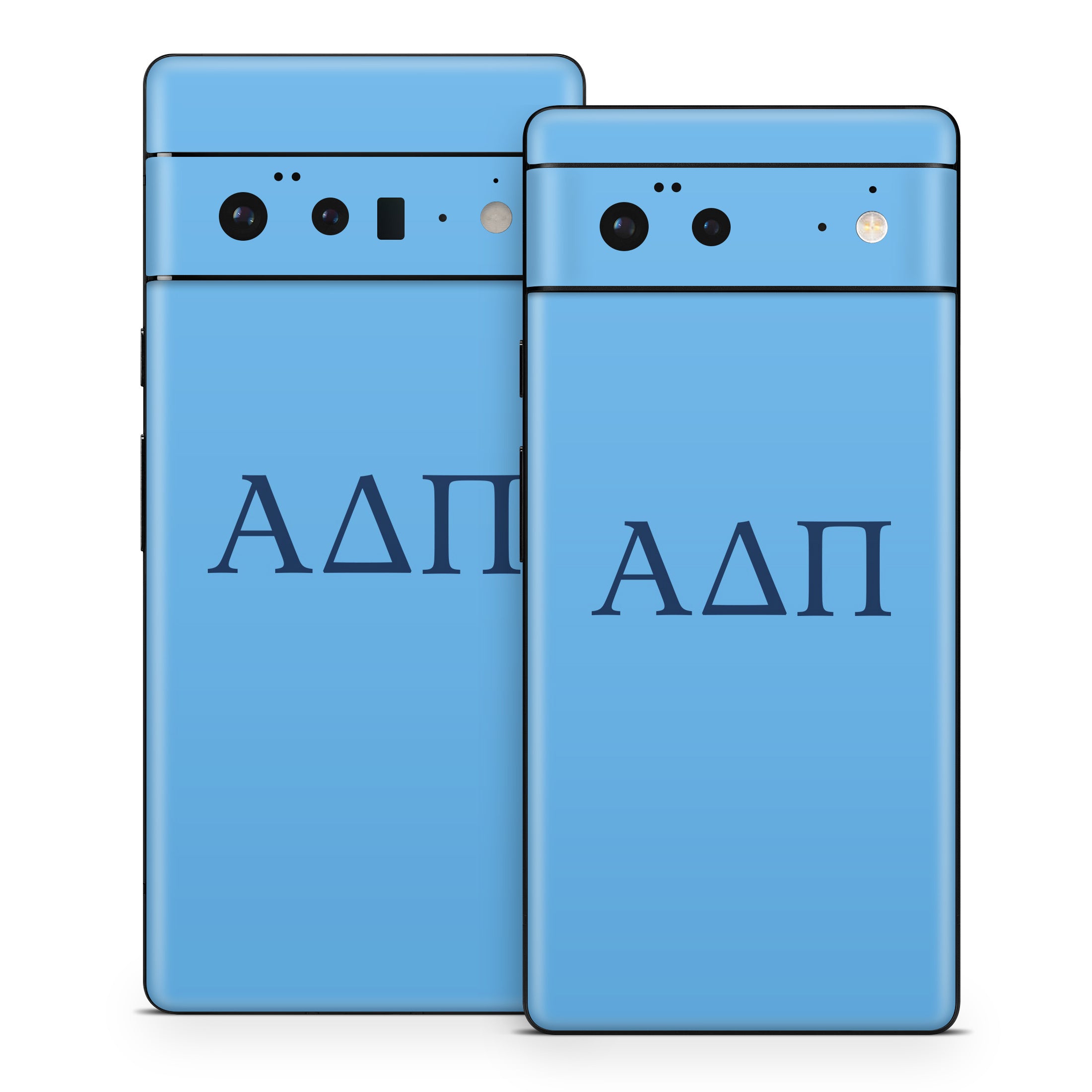 Alpha Delta Pi Greek Letters Adelphean Blue - Google Pixel 6 Skin