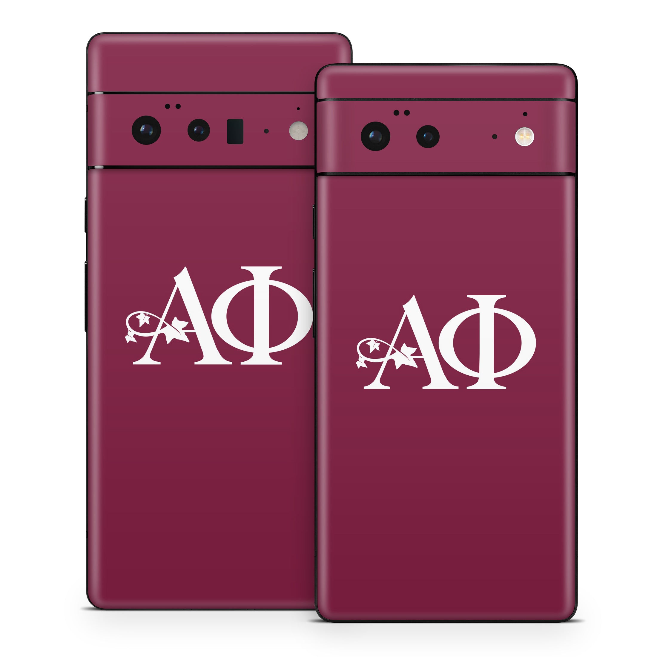 Alpha Phi Greek Letters Bordeaux - Google Pixel 6 Skin
