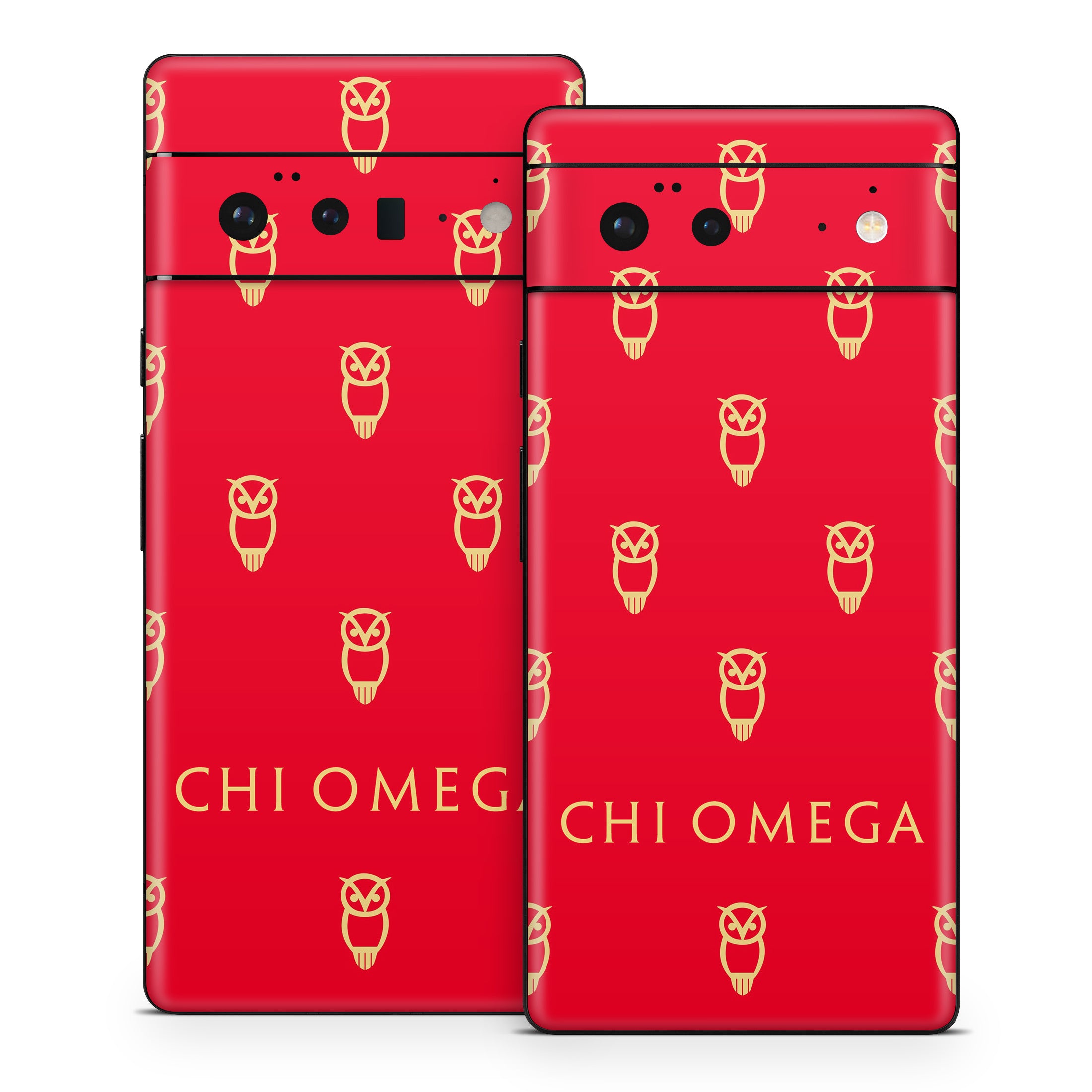 Chi Omega Owl Pattern - Google Pixel 6 Skin