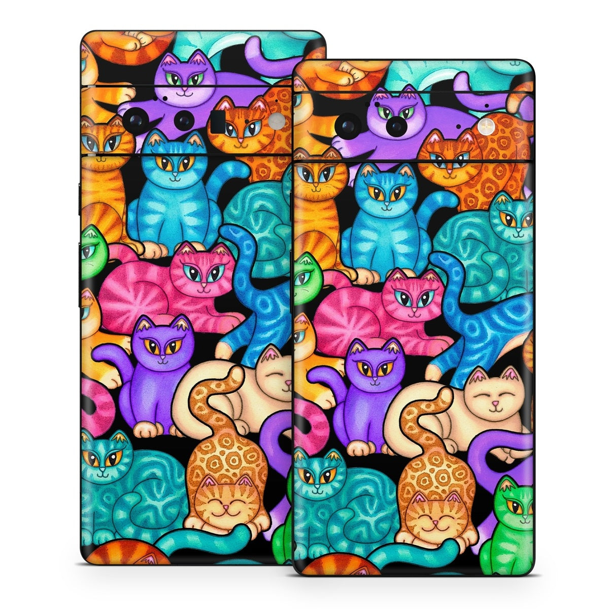 Colorful Kittens - Google Pixel 6 Skin