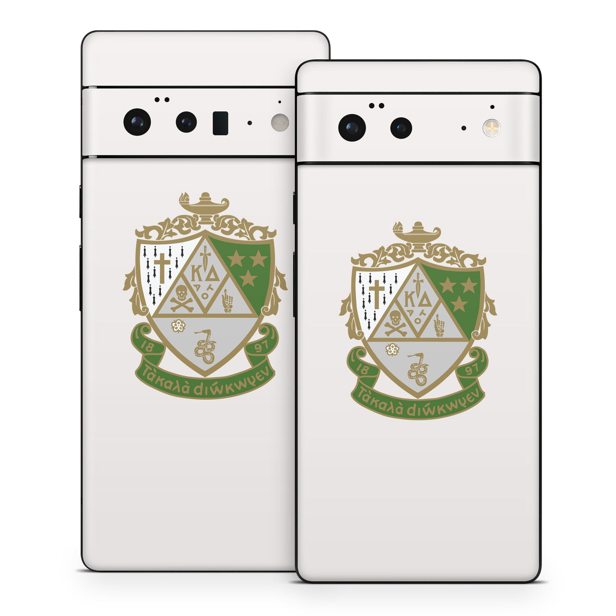 Kappa Delta Crest Pearl White - Google Pixel 6 Skin