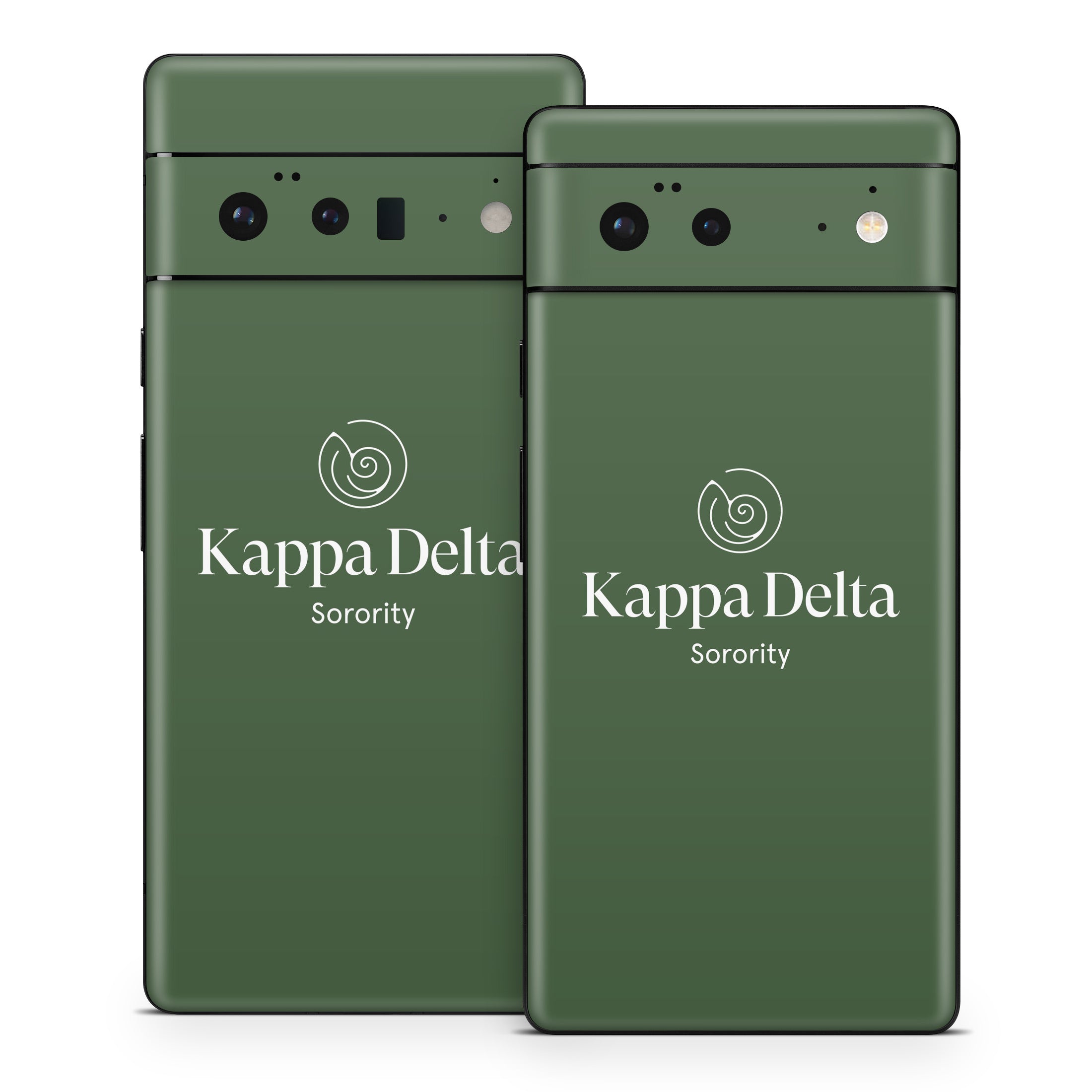 Kappa Delta Primary Logo Dark Olive - Google Pixel 6 Skin