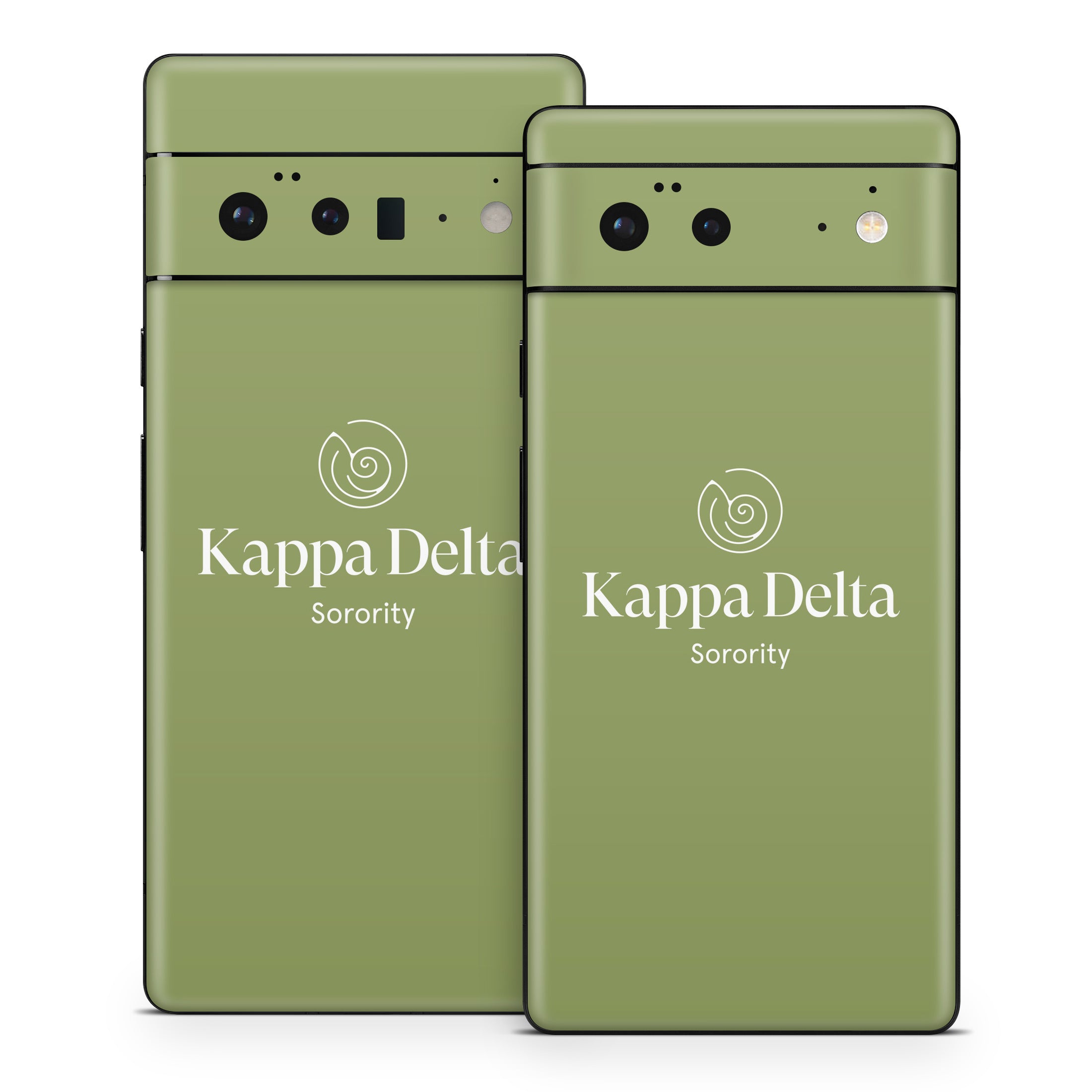 Kappa Delta Primary Logo KD Olive - Google Pixel 6 Skin