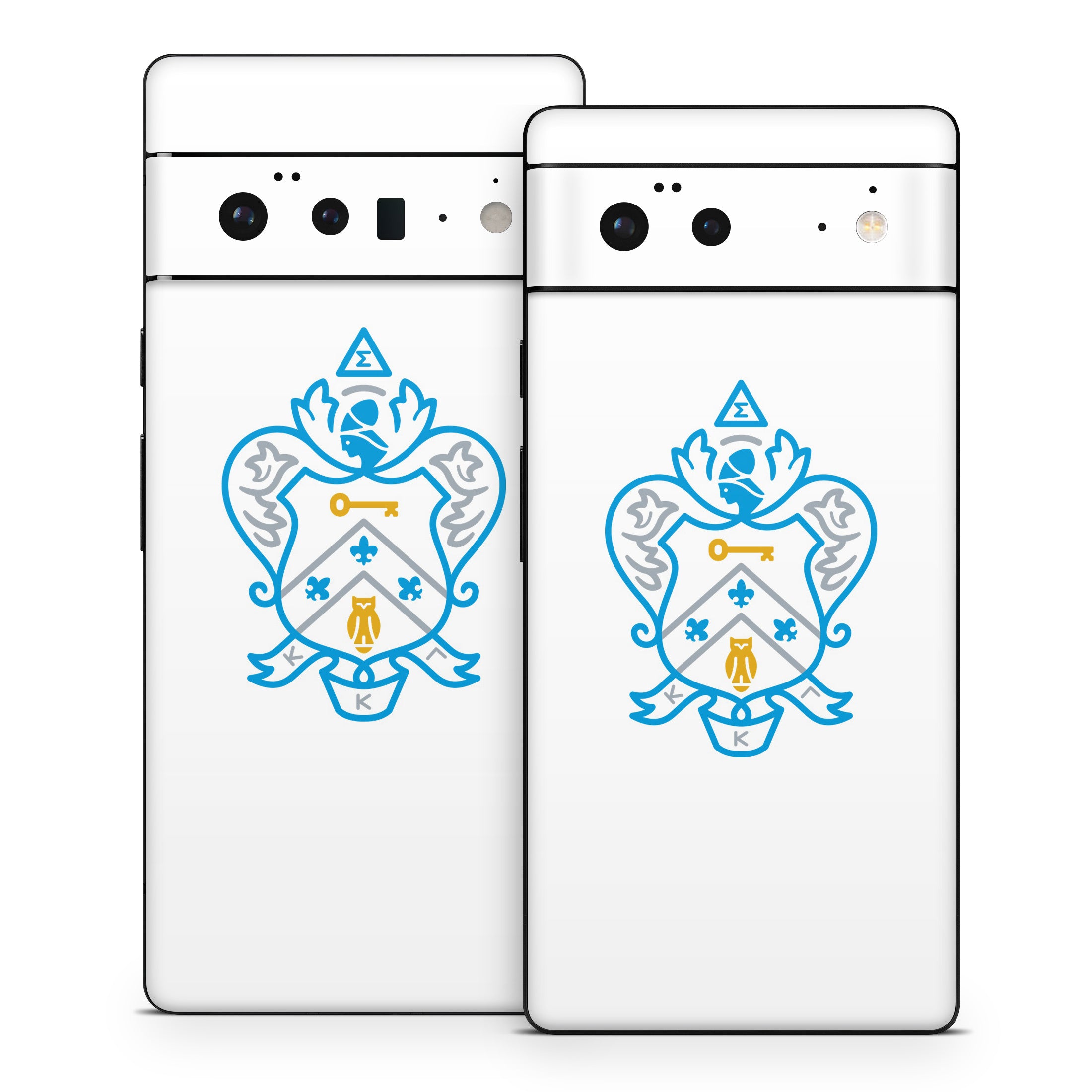 Kappa Kappa Gamma Coat of Arms White - Google Pixel 6 Skin