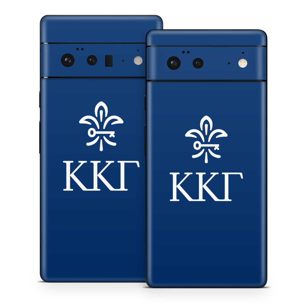 Kappa Kappa Gamma Letterkey Vertical Kappa Blue - Google Pixel 6 Skin