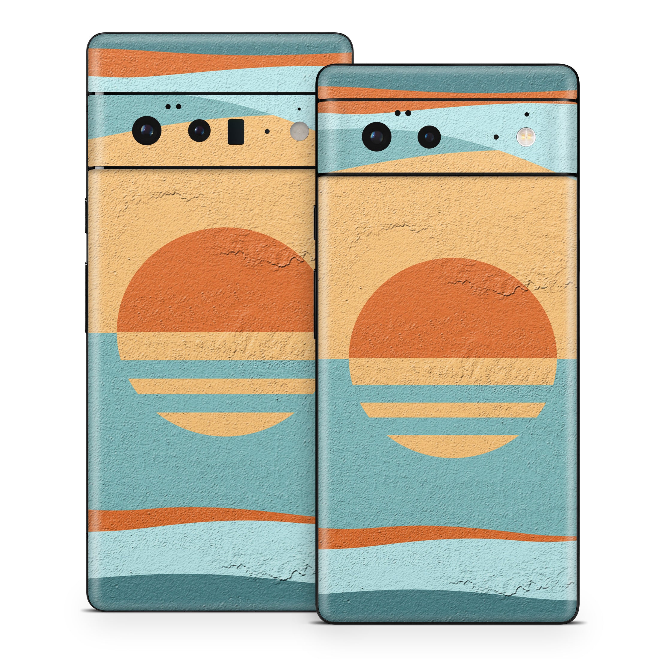 Retro Sunset - Google Pixel 6 Skin