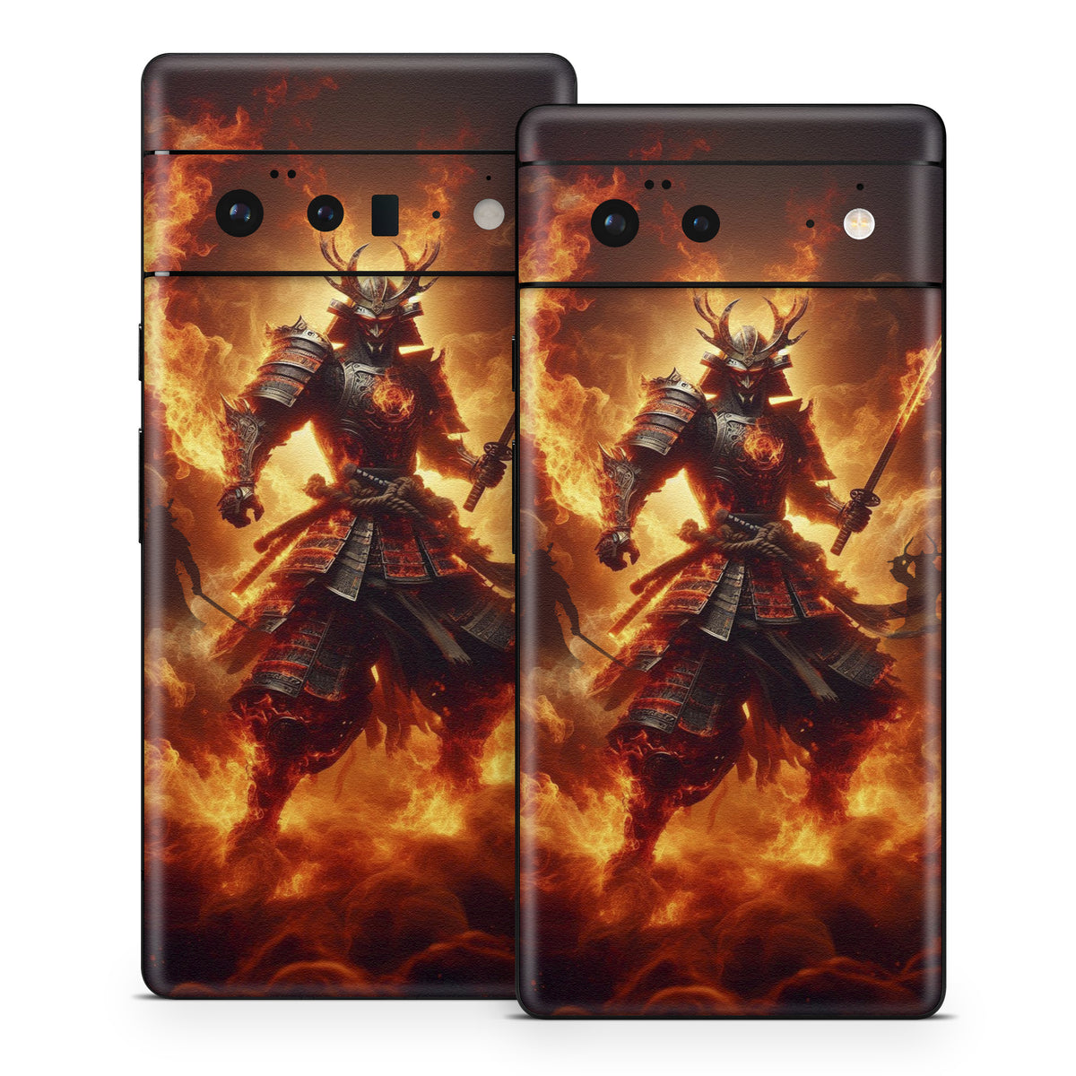 Samurai Fire - Google Pixel 6 Skin