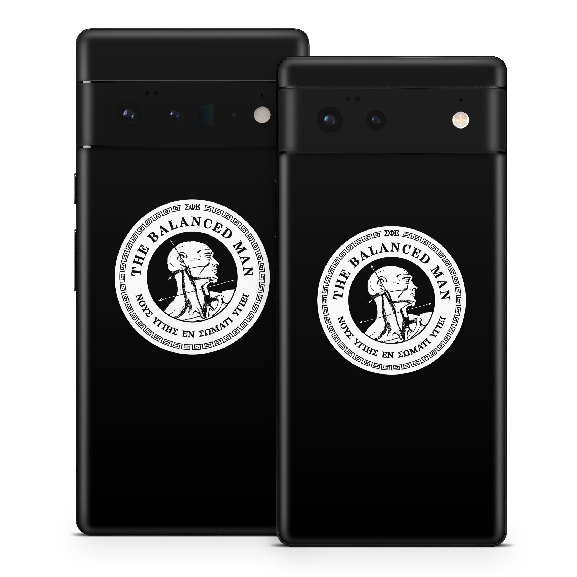 Sigma Phi Epsilon Balanced Man Black - Google Pixel 6 Skin