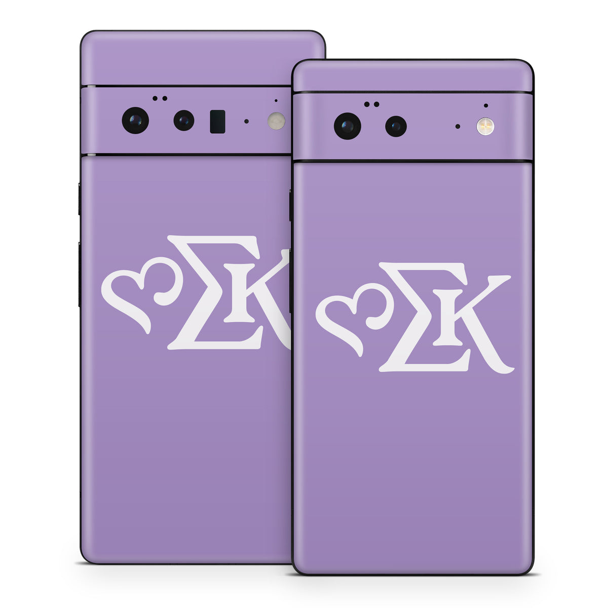 Sigma Kappa Greek Letters Dove Love on Legacy Lavender - Google Pixel 6 Skin