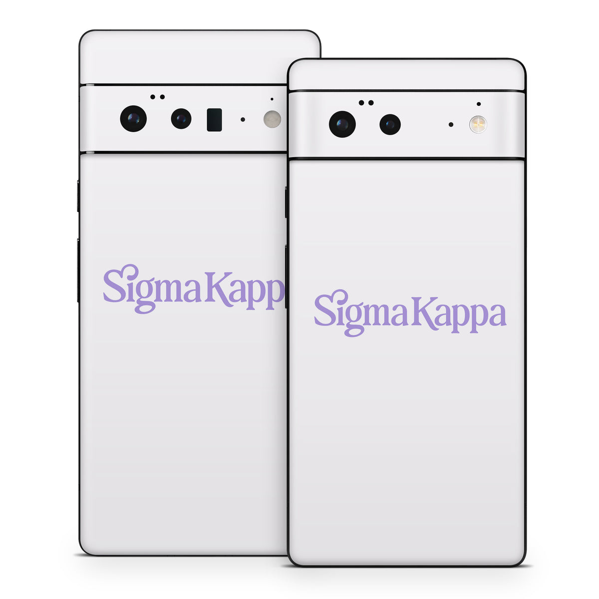 Sigma Kappa Primary Logo Legacy Lavender on Dove Love - Google Pixel 6 Skin