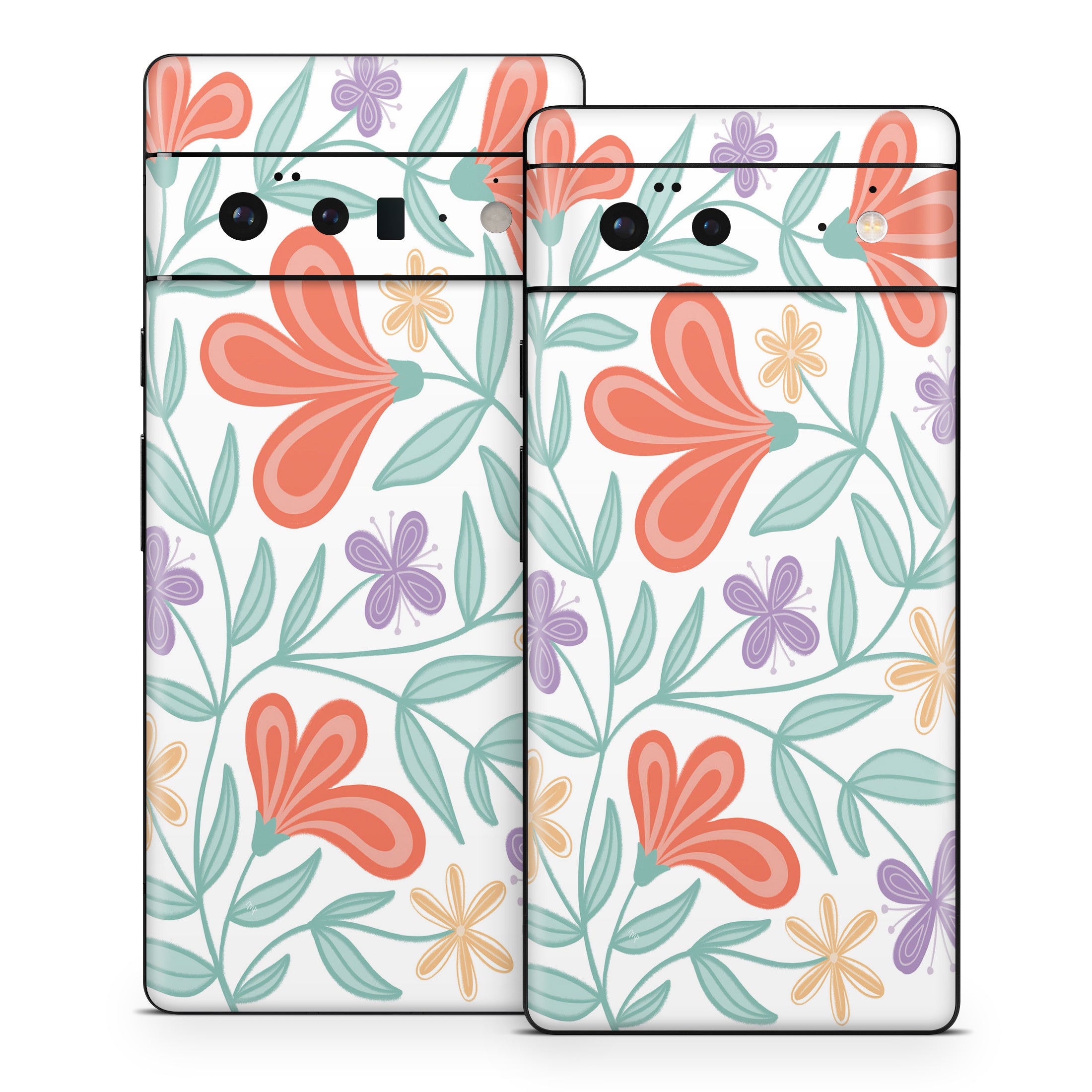 Summer Blooms - Google Pixel 6 Skin