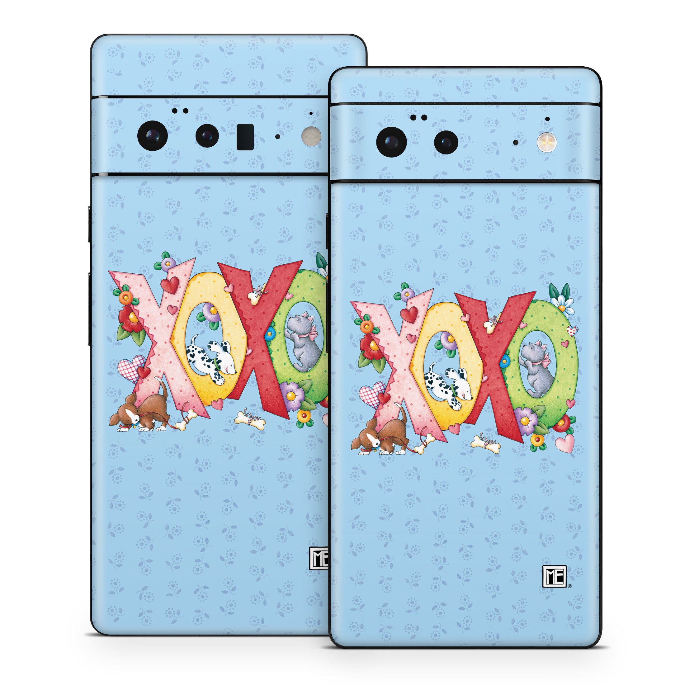 XOXO Puppies - Google Pixel 6 Skin