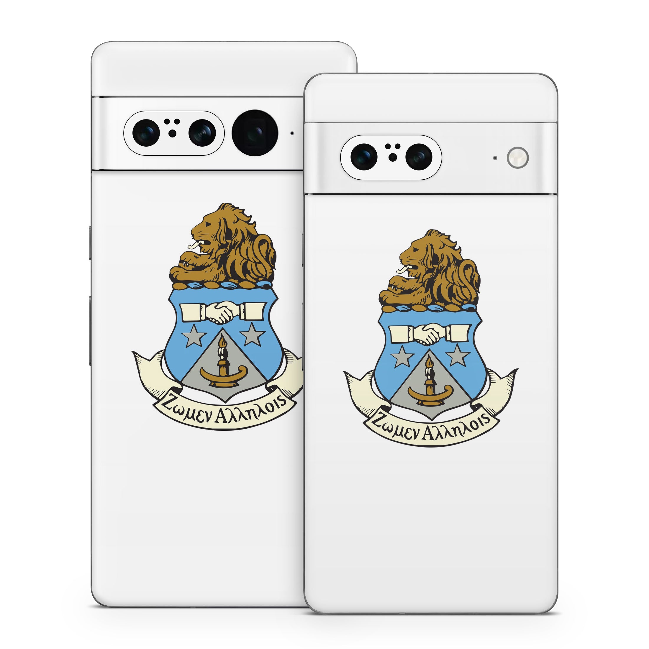 Alpha Delta Pi Crest White - Google Pixel 7 Skin