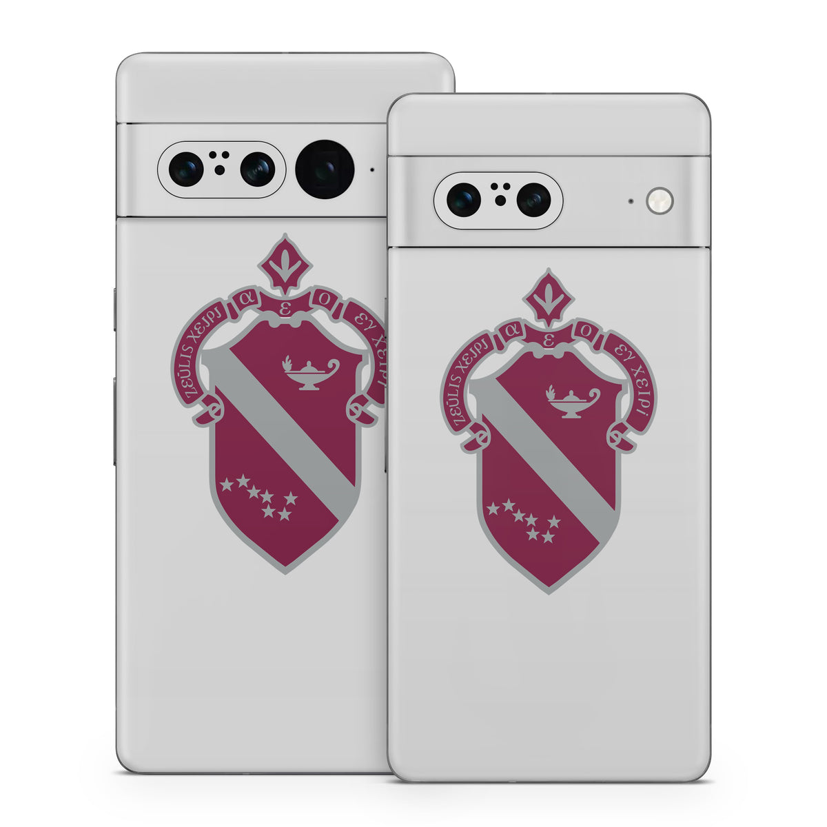 Alpha Phi Crest Silver - Google Pixel 7 Skin