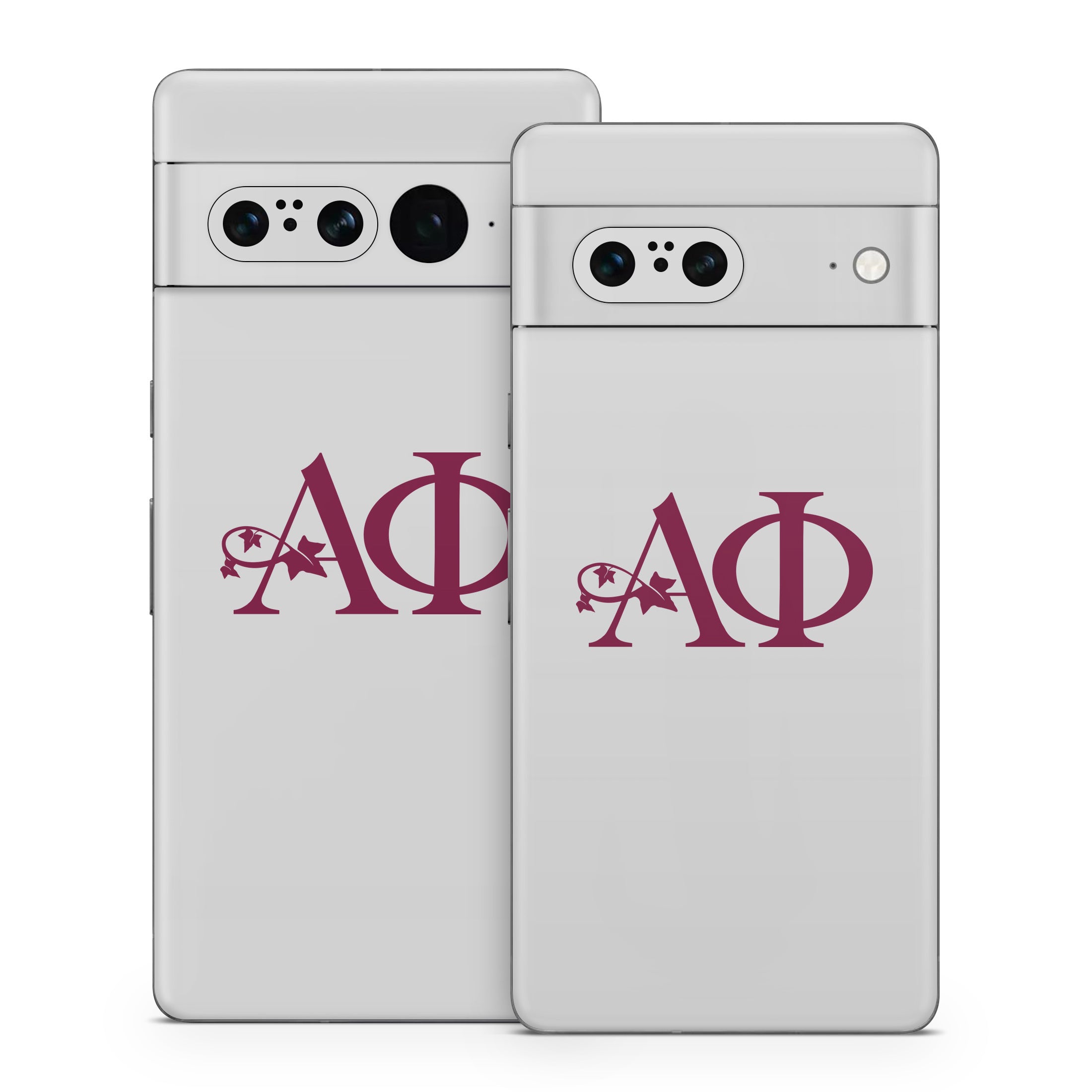 Alpha Phi Greek Letters Silver - Google Pixel 7 Skin