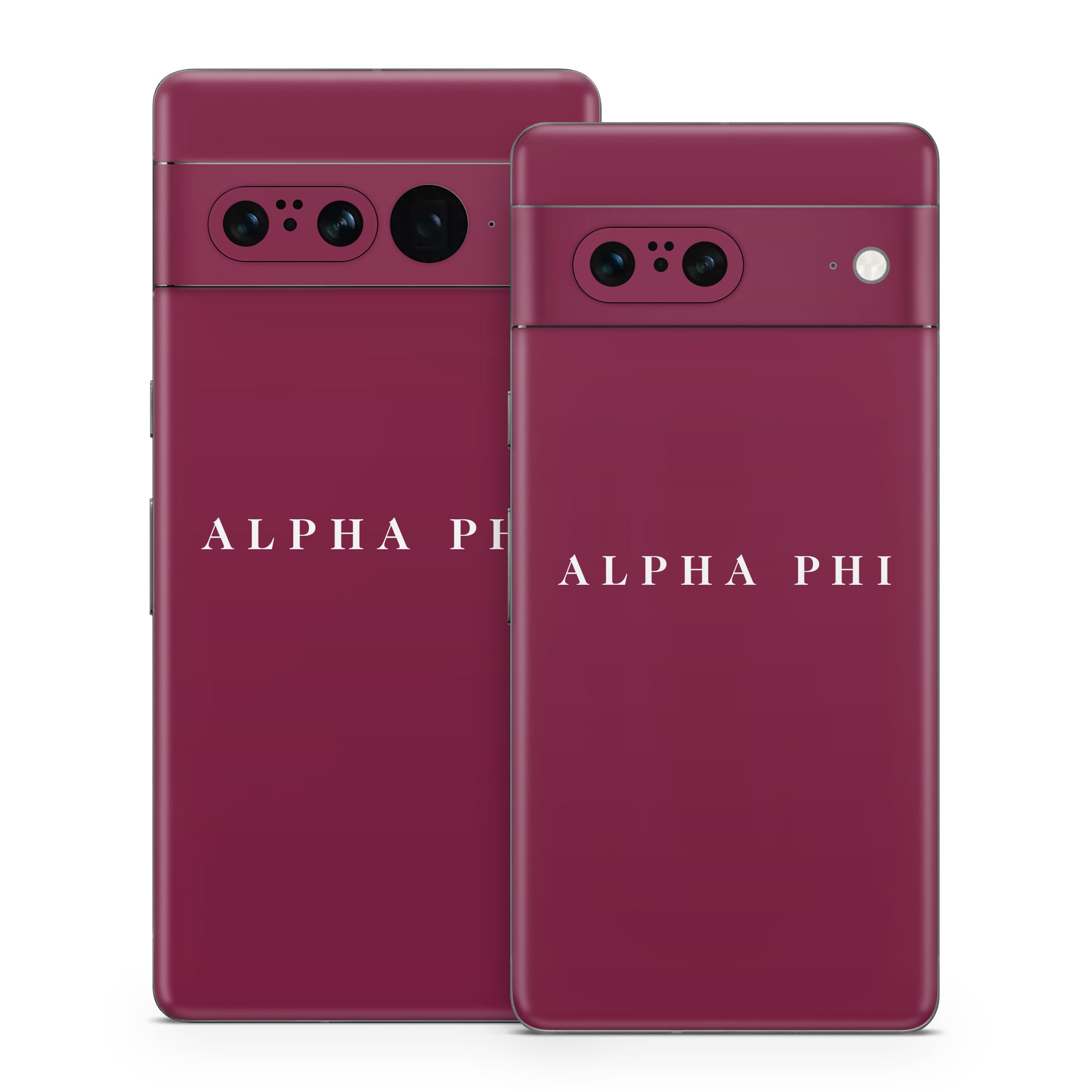 Alpha Phi Wordmark Bordeaux - Google Pixel 7 Skin