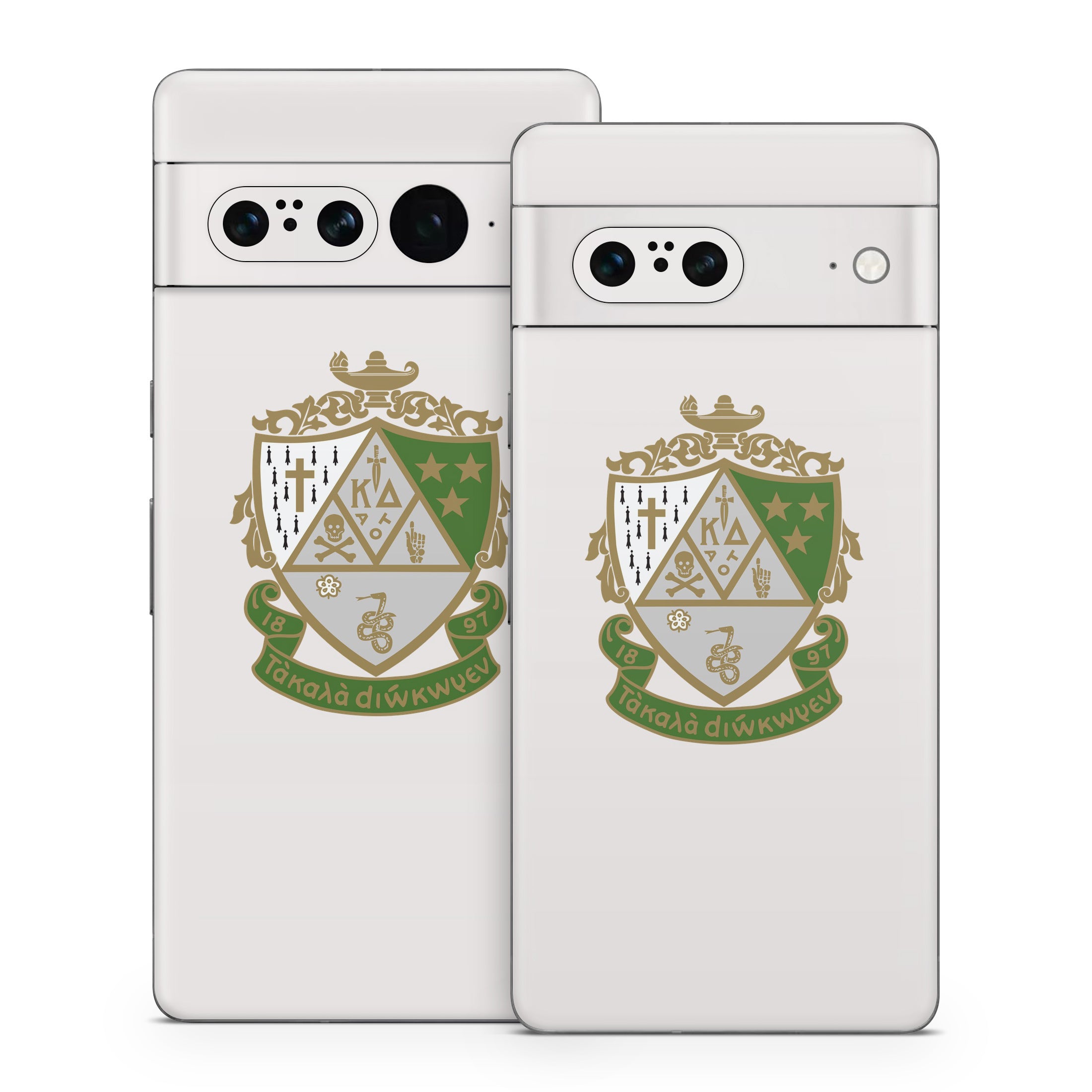 Kappa Delta Crest Pearl White - Google Pixel 7 Skin
