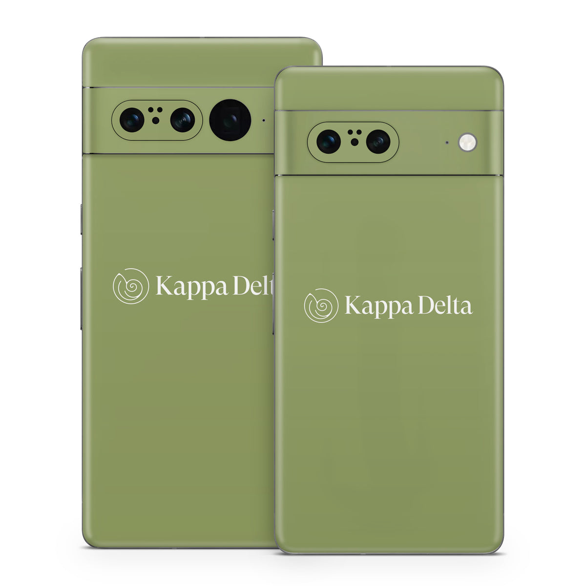 Kappa Delta Secondary Logo KD Olive - Google Pixel 7 Skin