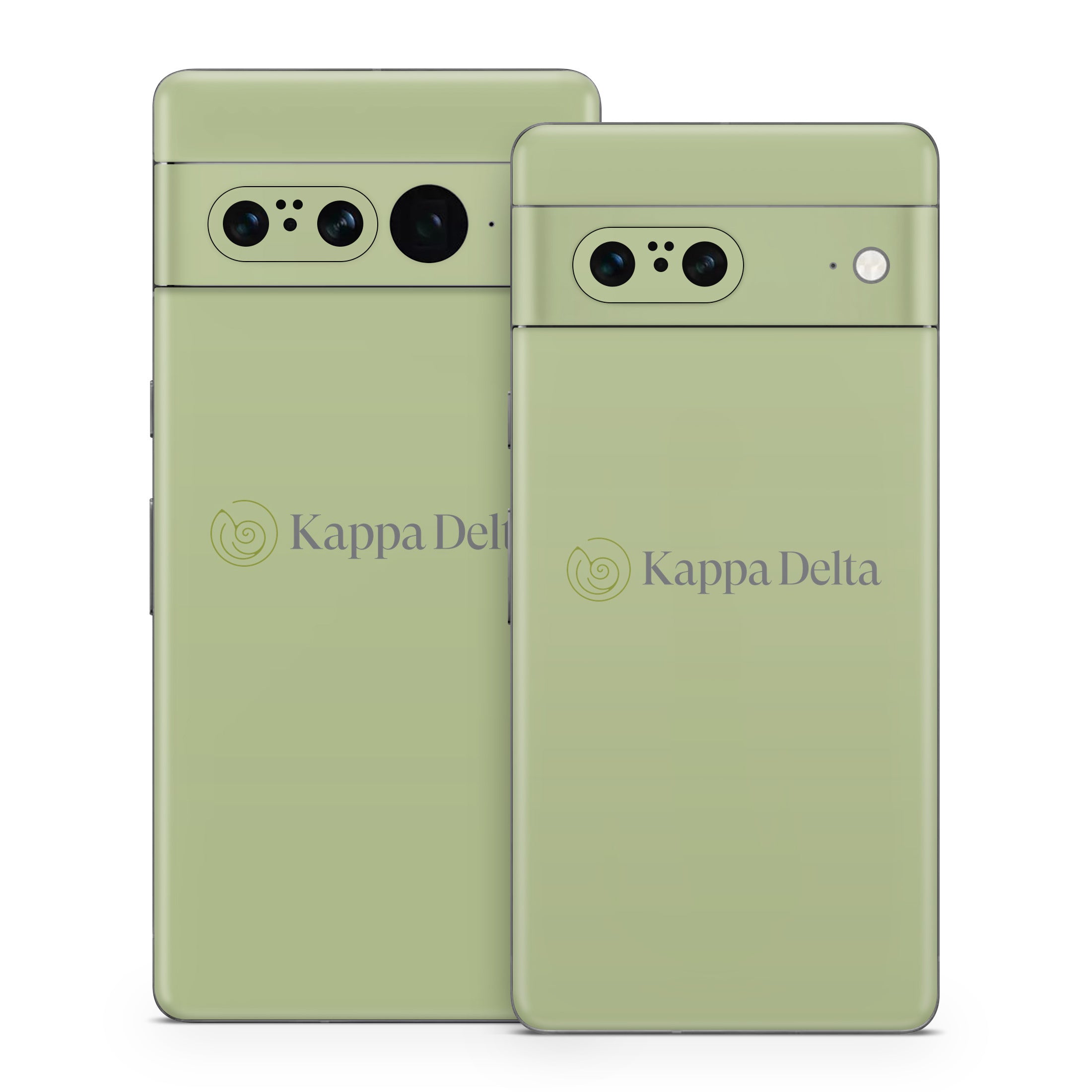 Kappa Delta Secondary Logo Light Olive - Google Pixel 7 Skin