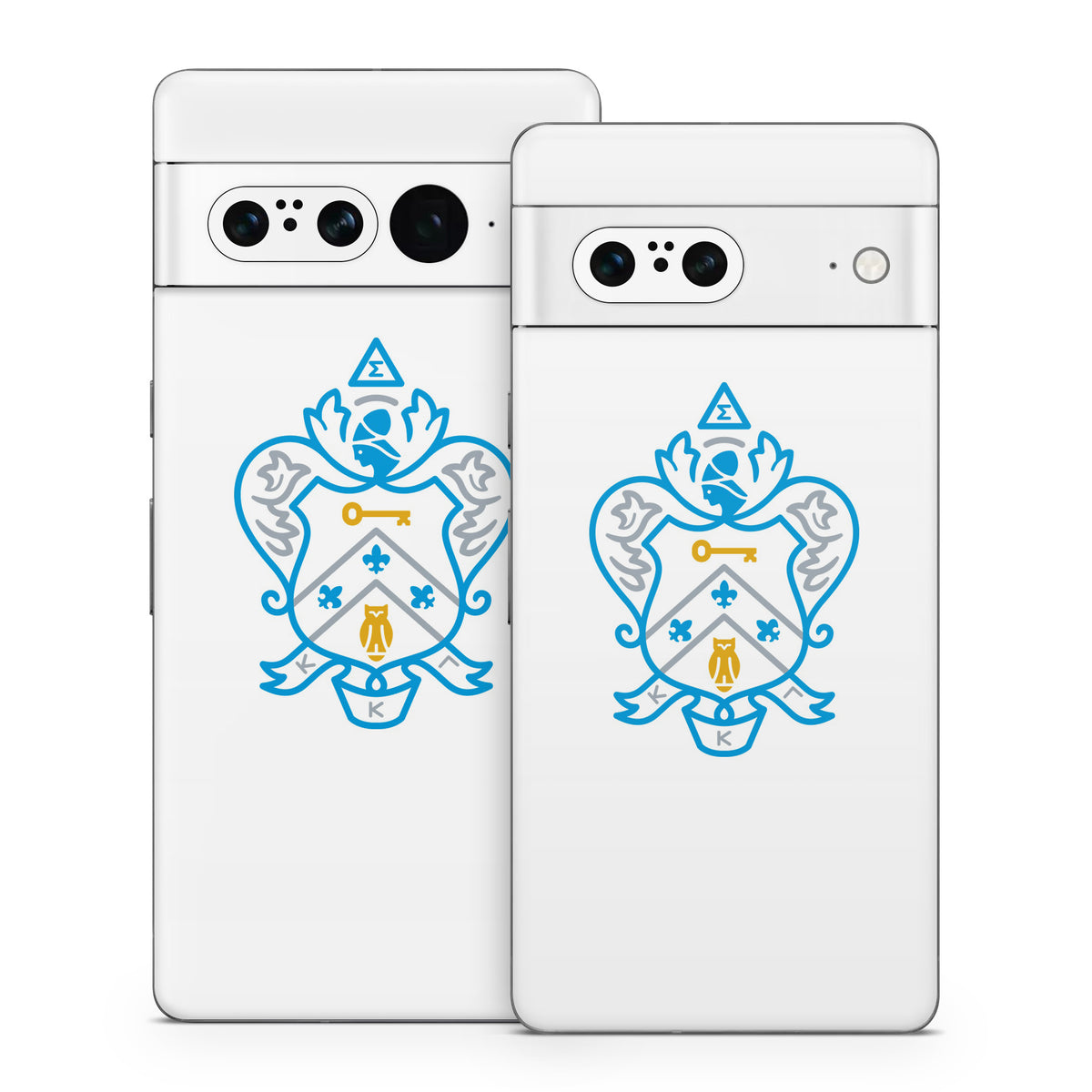 Kappa Kappa Gamma Coat of Arms White - Google Pixel 7 Skin