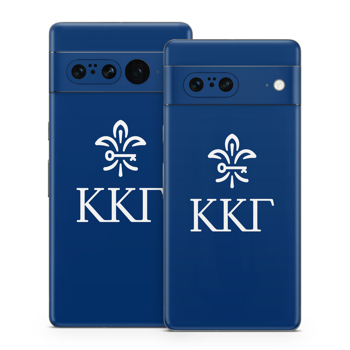 Kappa Kappa Gamma Letterkey Vertical Kappa Blue - Google Pixel 7 Skin