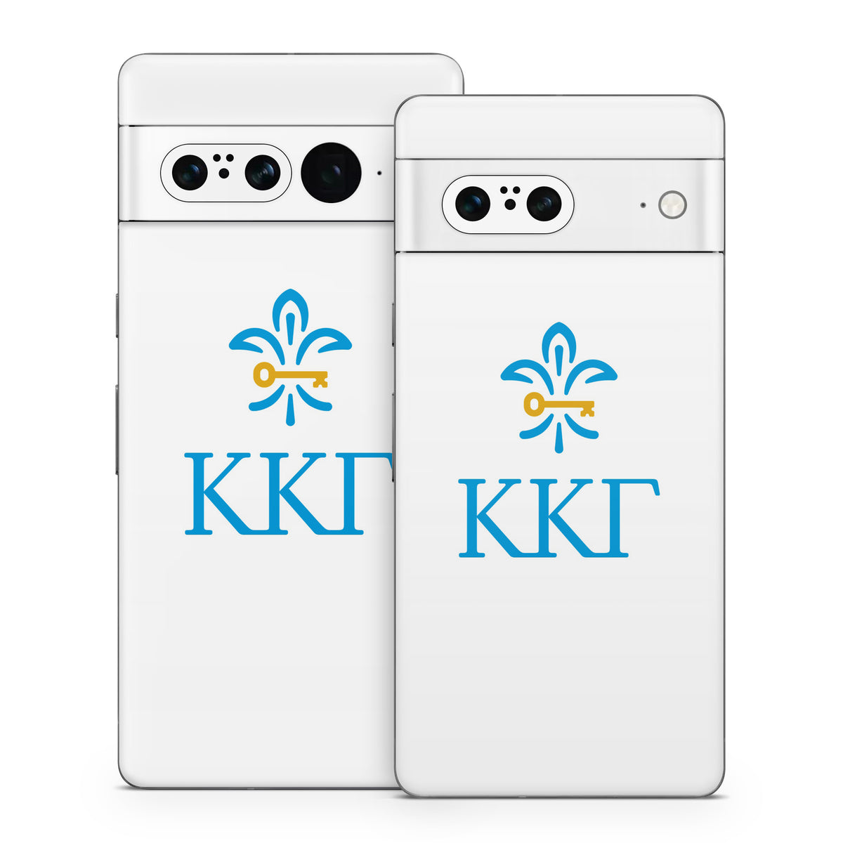 Kappa Kappa Gamma Letterkey Vertical White - Google Pixel 7 Skin