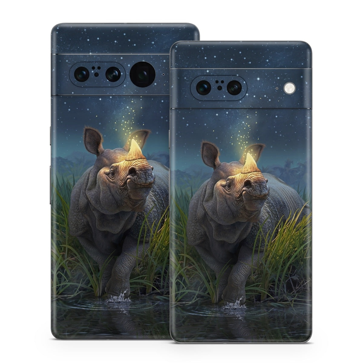 Rhinoceros Unicornis - Google Pixel 7 Skin