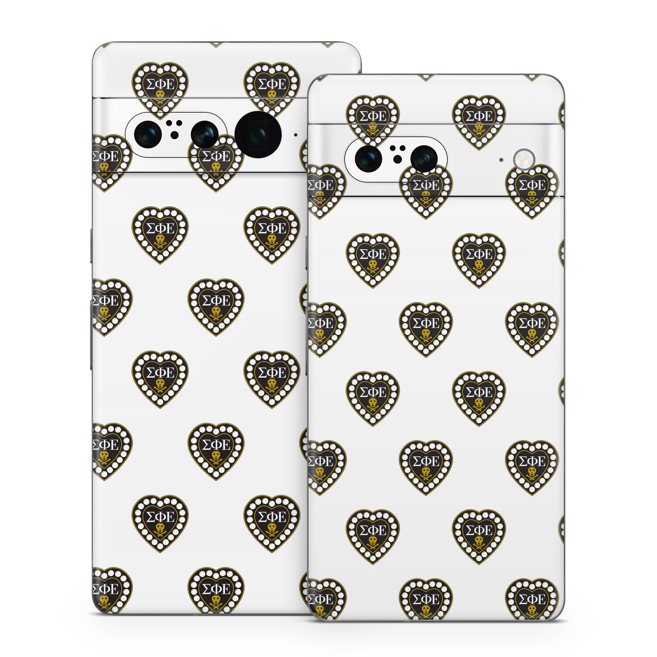 Sigma Phi Epsilon Badge Pattern White - Google Pixel 7 Skin