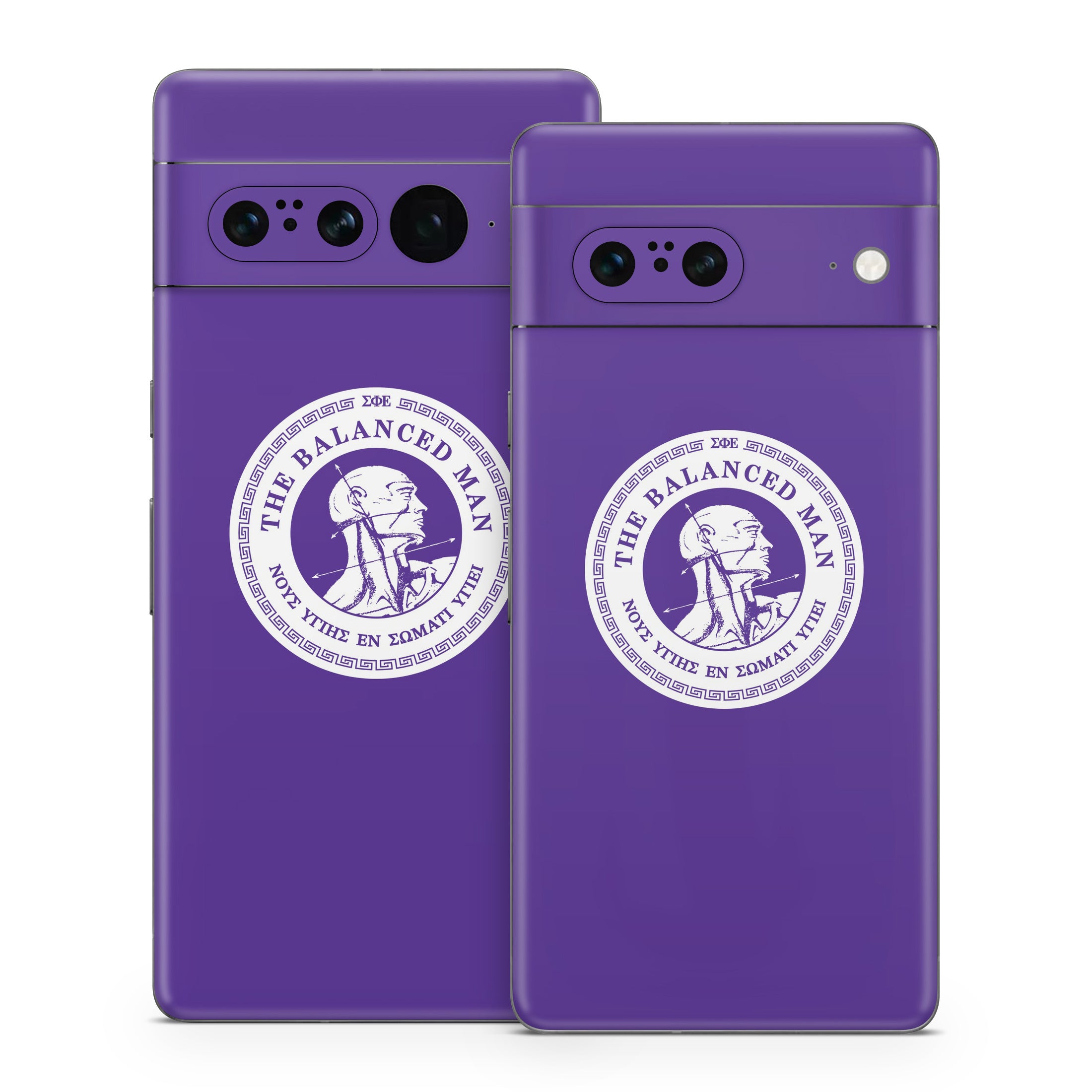 Sigma Phi Epsilon Balanced Man Purple - Google Pixel 7 Skin
