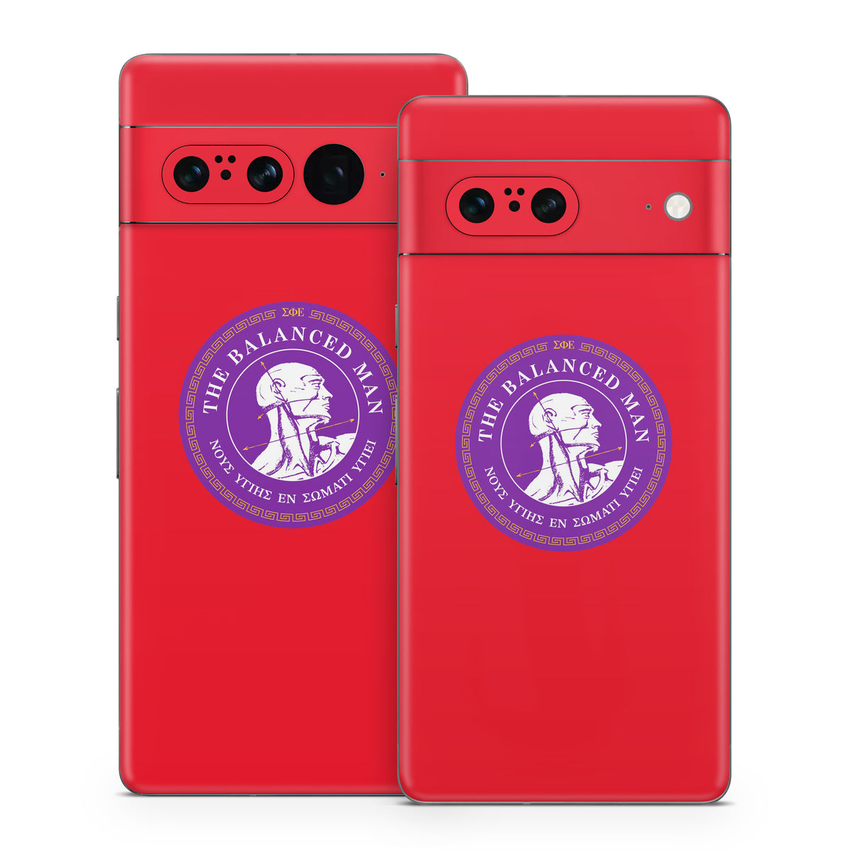 Sigma Phi Epsilon Balanced Man Red - Google Pixel 7 Skin