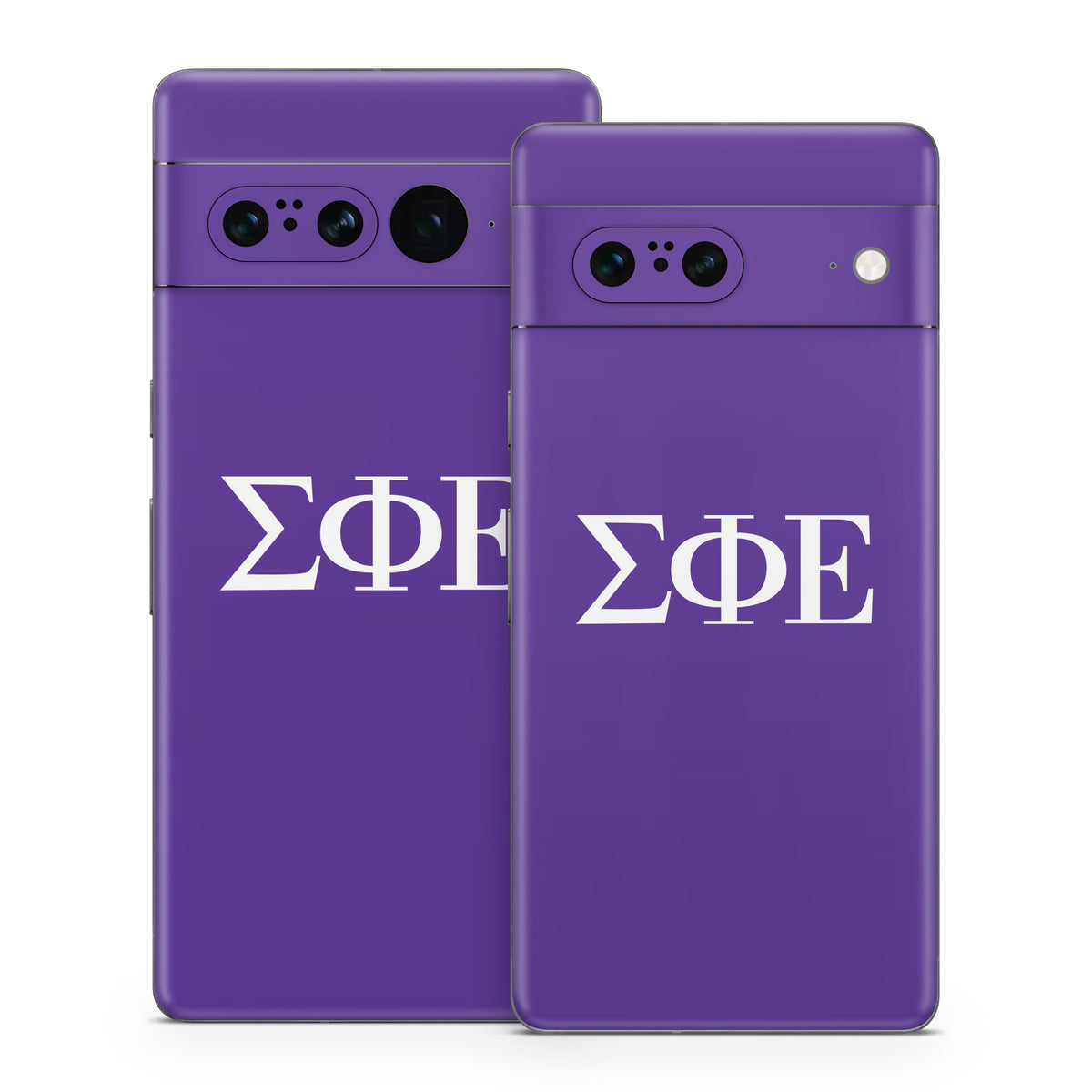 Sigma Phi Epsilon Greek Letters Purple - Google Pixel 7 Skin