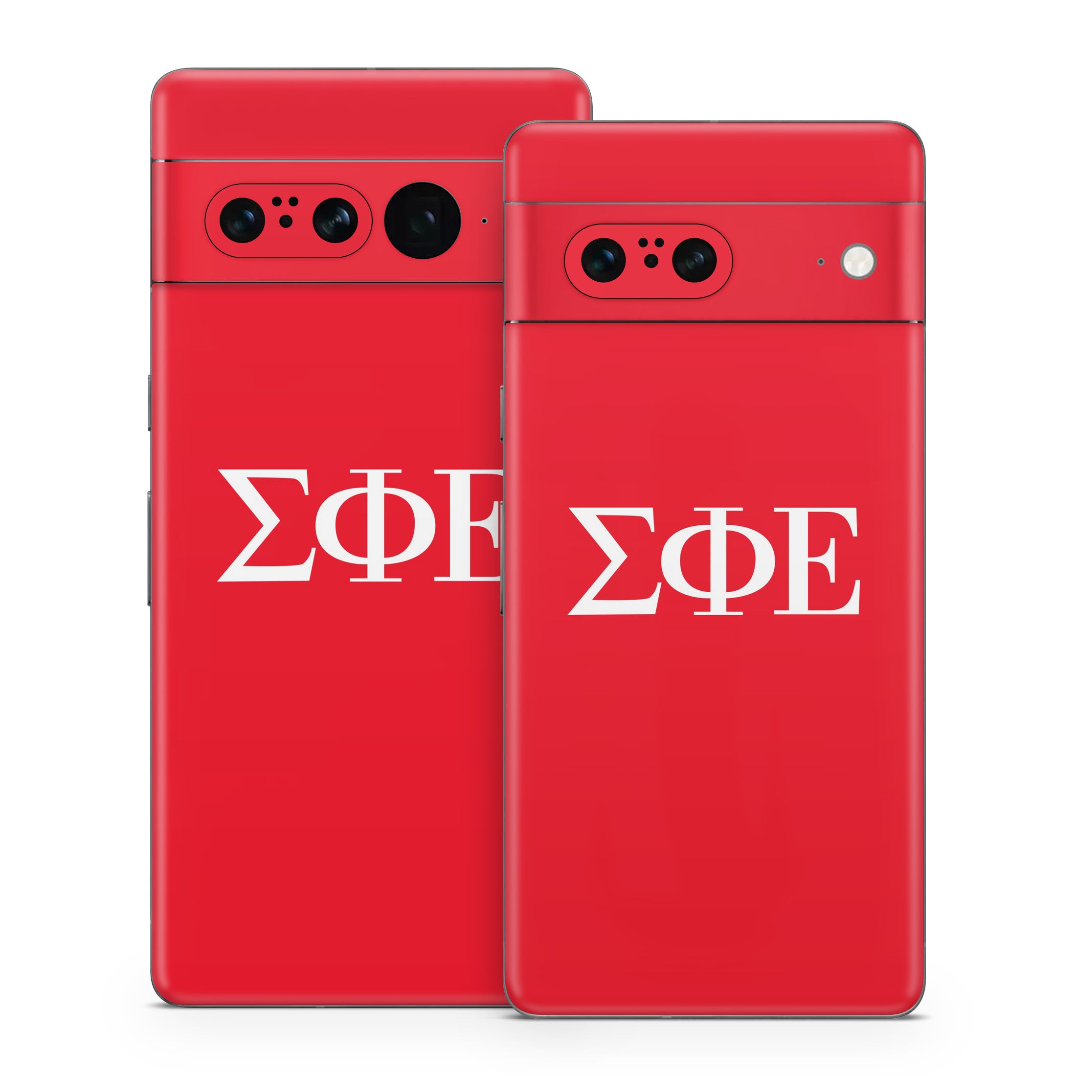 Sigma Phi Epsilon Greek Letters Red - Google Pixel 7 Skin