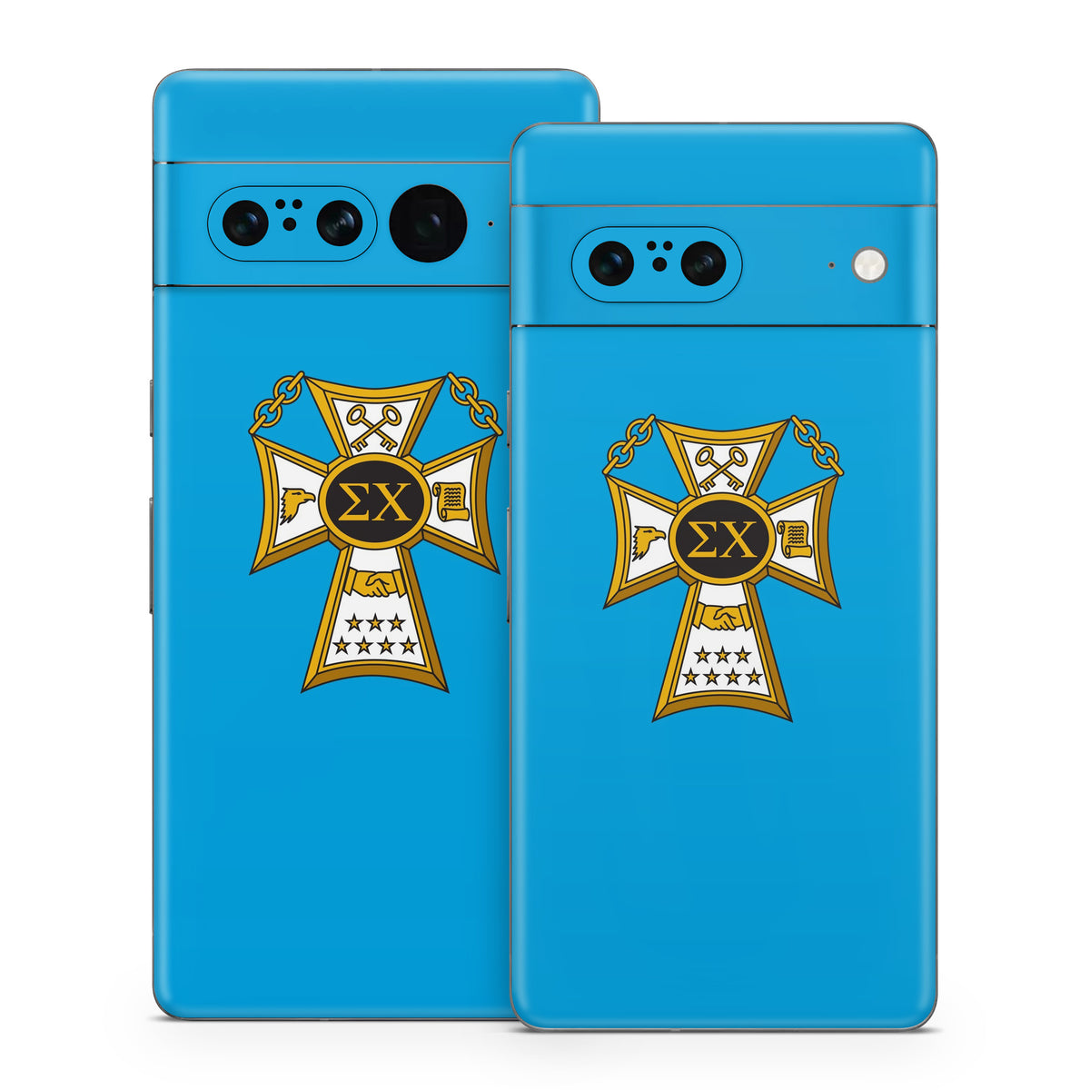 Sigma Chi Badge Blue - Google Pixel 7 Skin