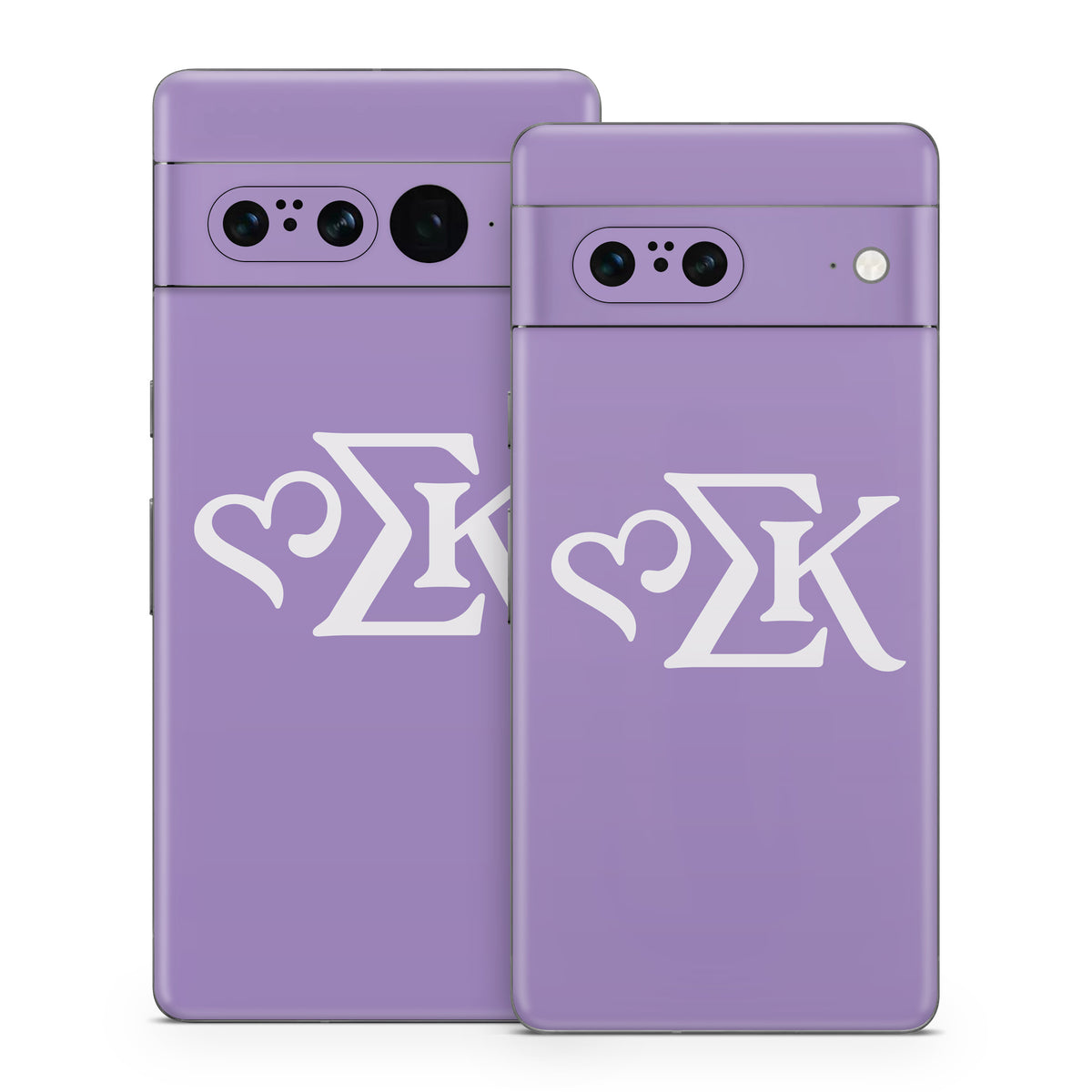 Sigma Kappa Greek Letters Dove Love on Legacy Lavender - Google Pixel 7 Skin