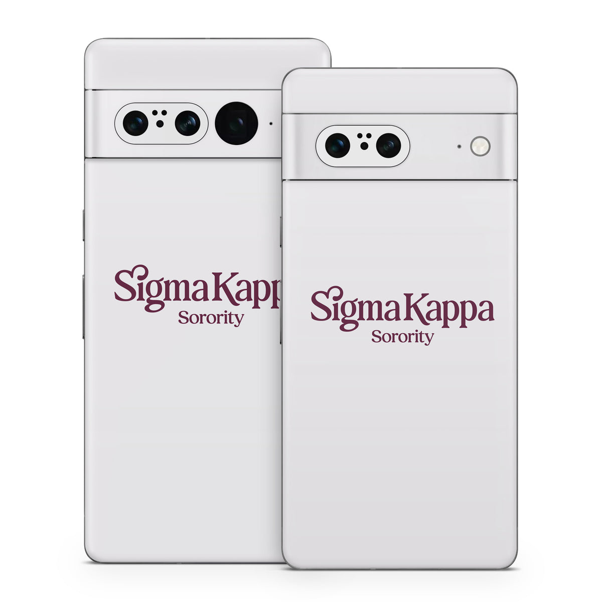 Sigma Kappa Sorority Logo Mary Maroon on Dove Love - Google Pixel 7 Skin