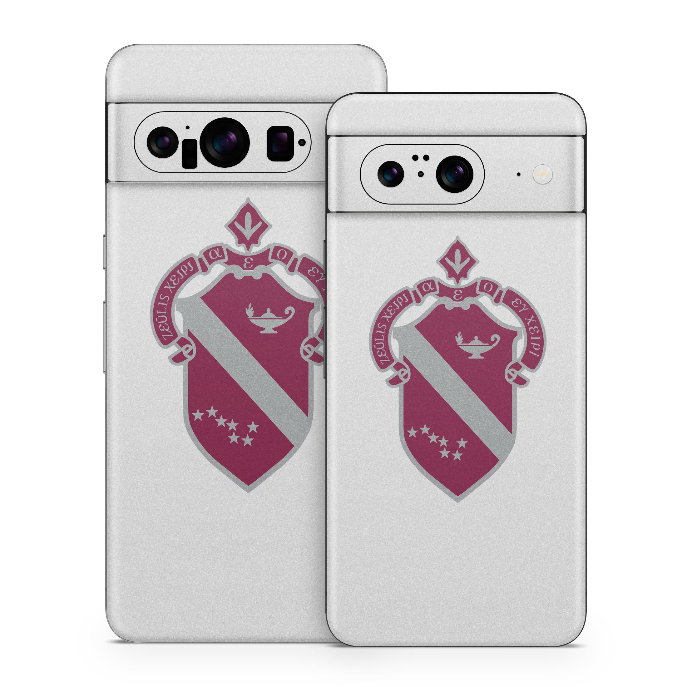 Alpha Phi Crest Silver - Google Pixel 8 Skin