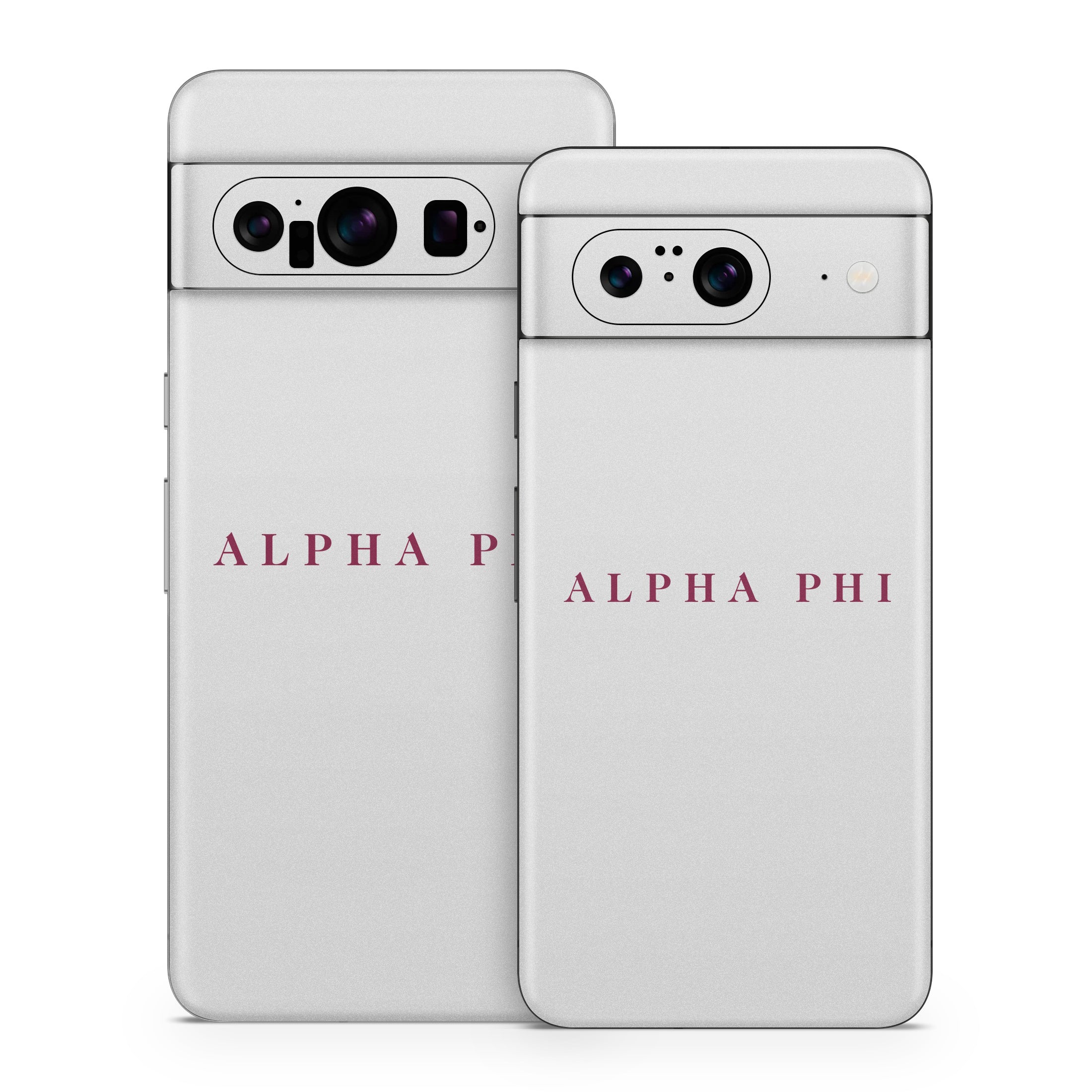 Alpha Phi Wordmark Silver - Google Pixel 8 Skin