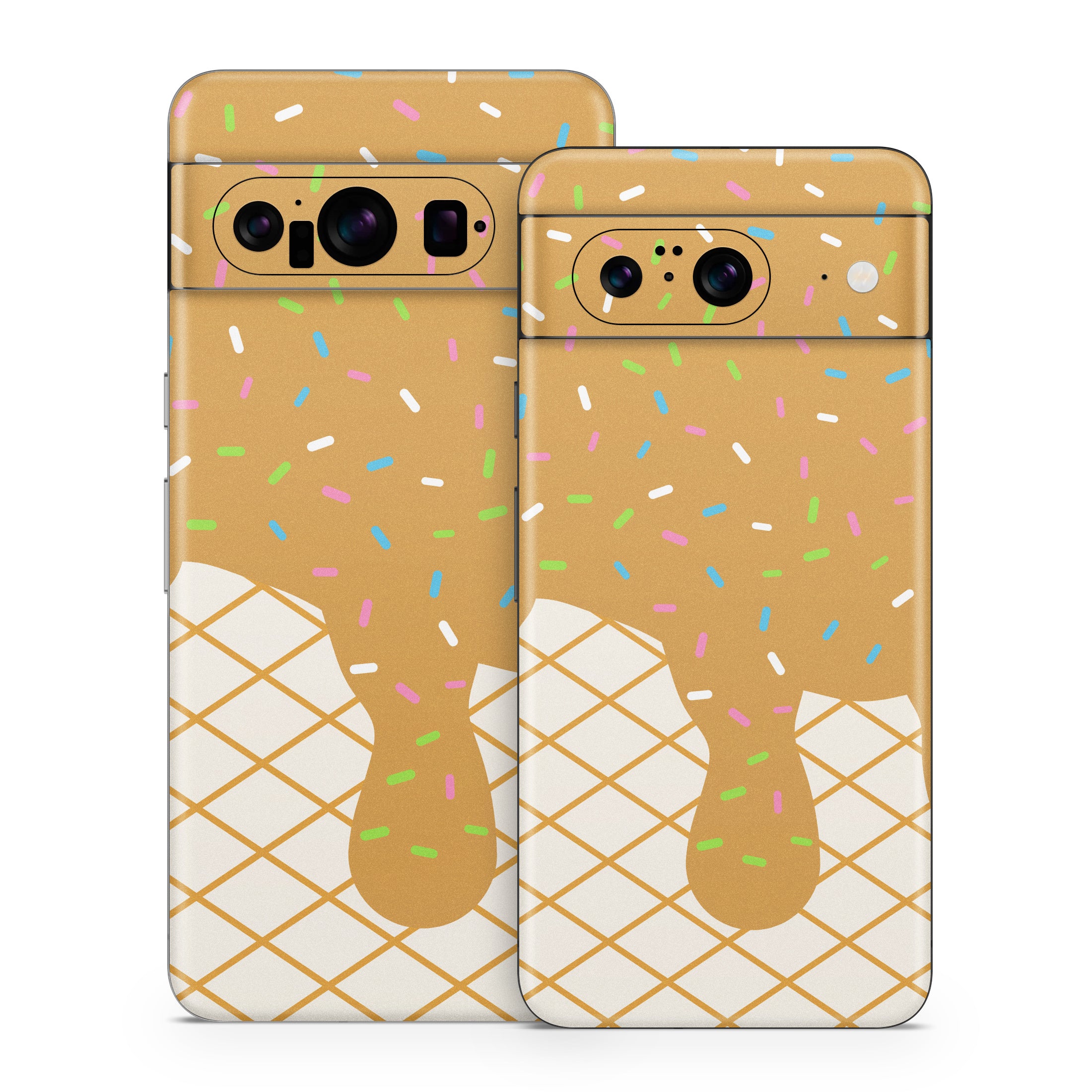 Caramel Ice Cream Drip - Google Pixel 8 Skin