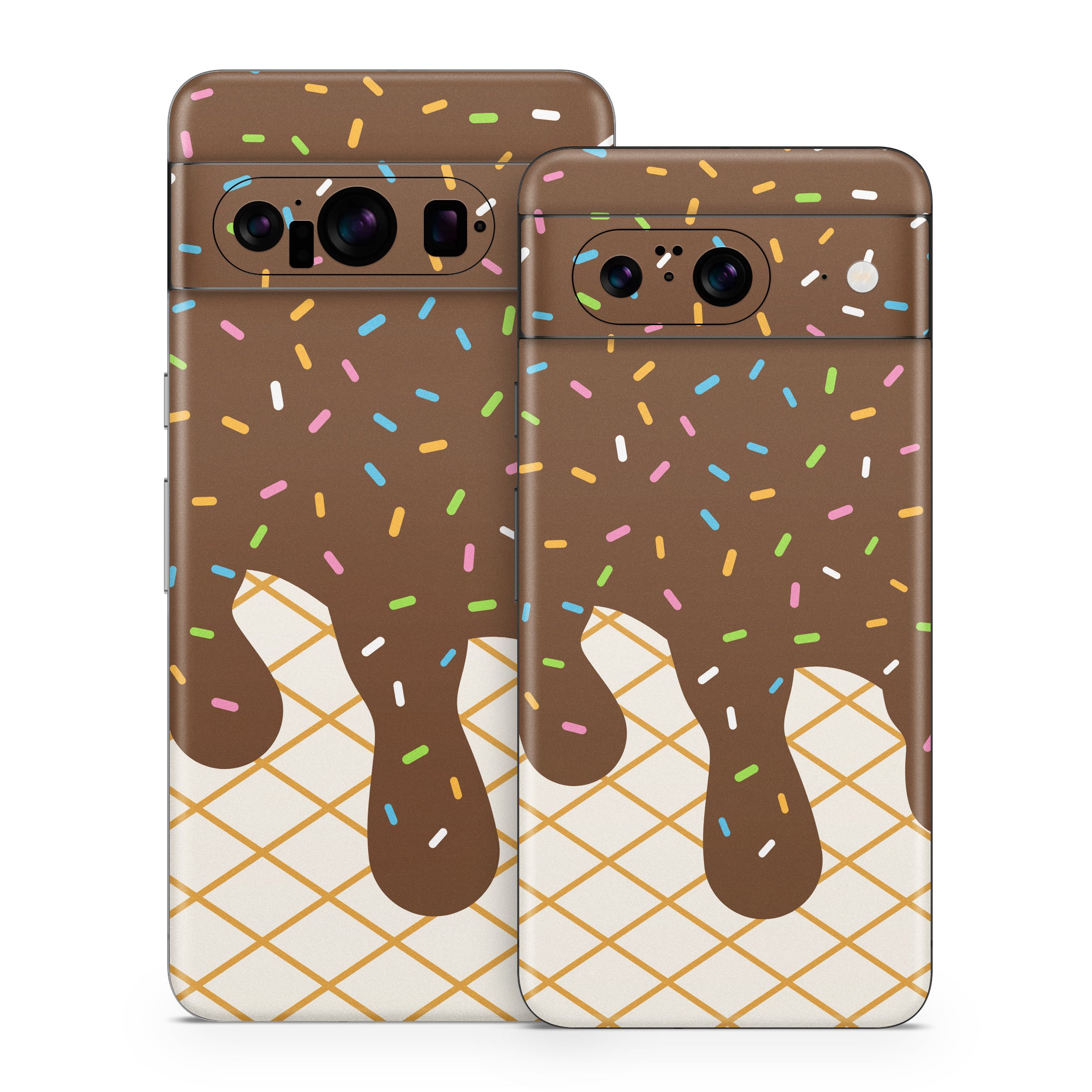 Chocolate Ice Cream Drip - Google Pixel 8 Skin