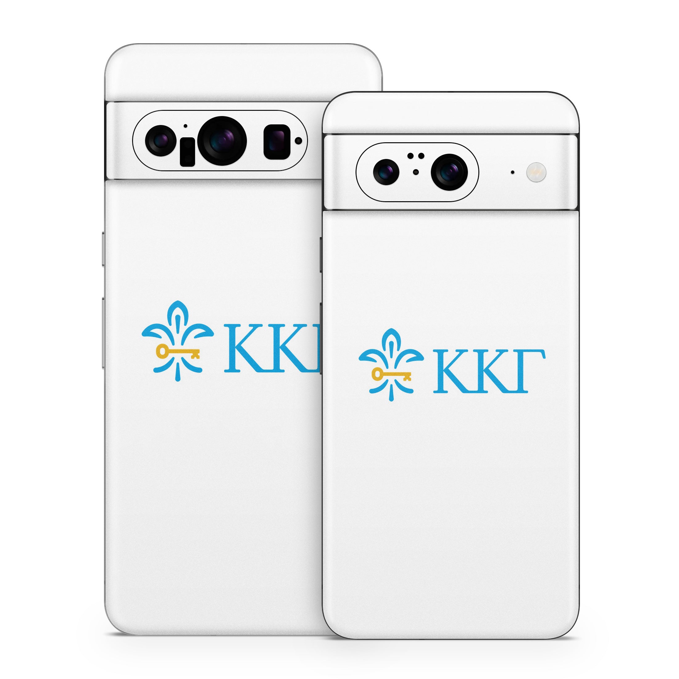 Kappa Kappa Gamma Letterkey Horizontal White - Google Pixel 8 Skin