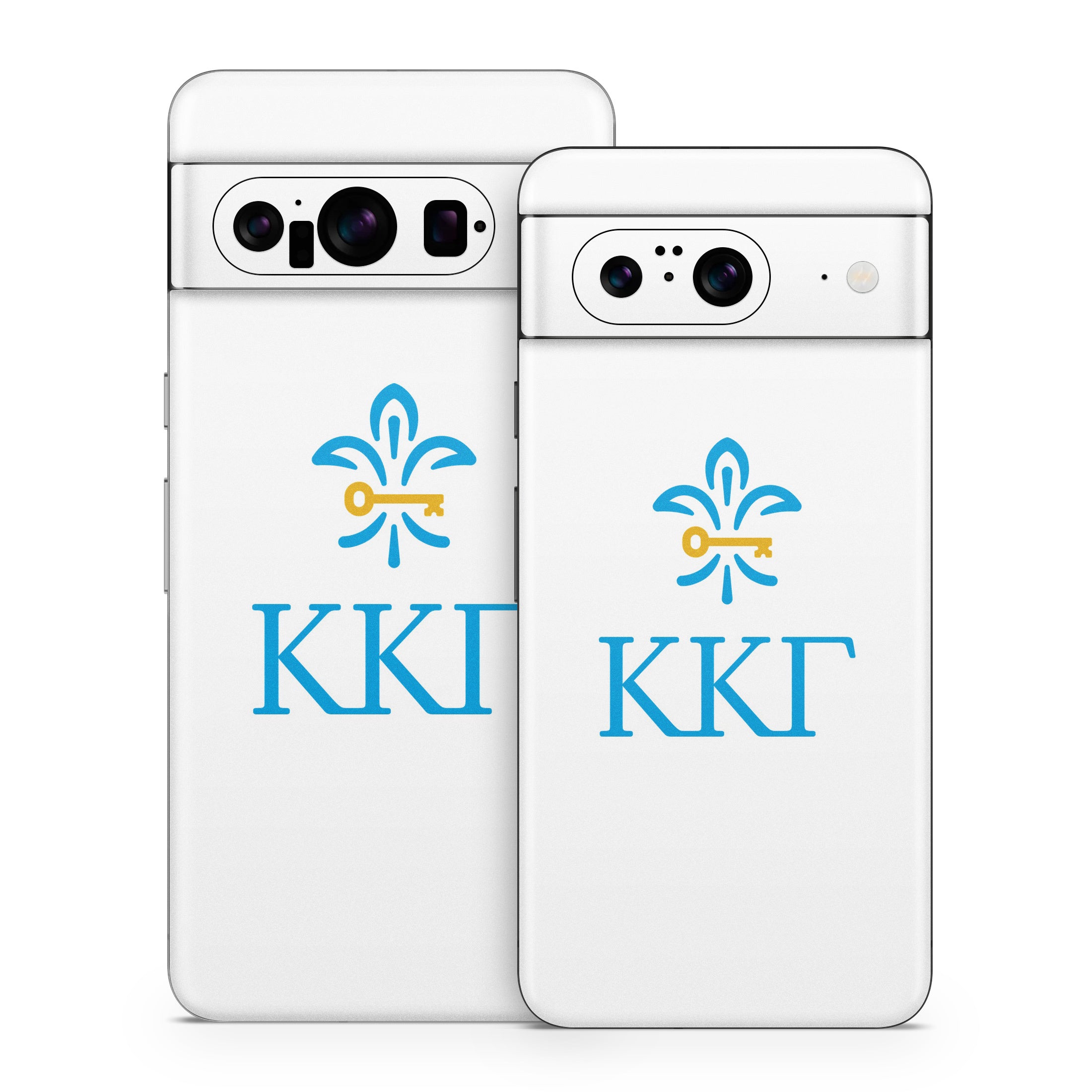 Kappa Kappa Gamma Letterkey Vertical White - Google Pixel 8 Skin