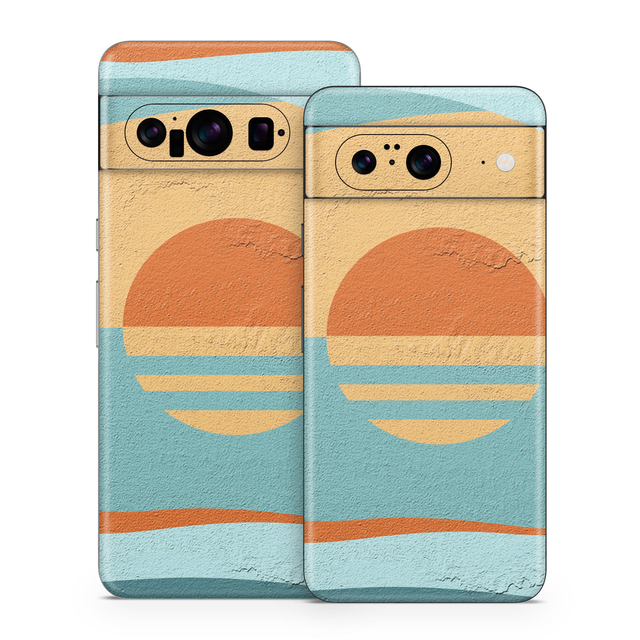 Retro Sunset - Google Pixel 8 Skin